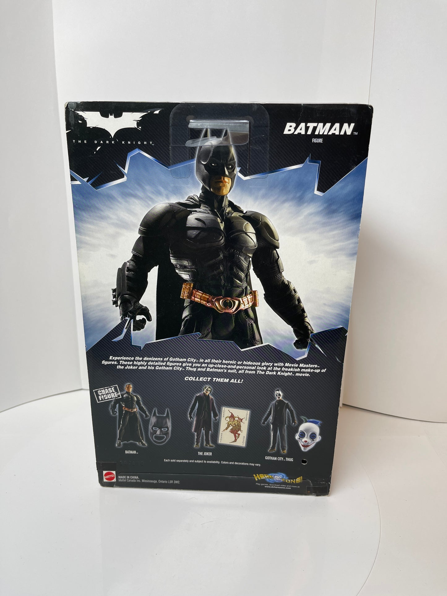 Batman The Dark Knight with Crime Scene Evidence