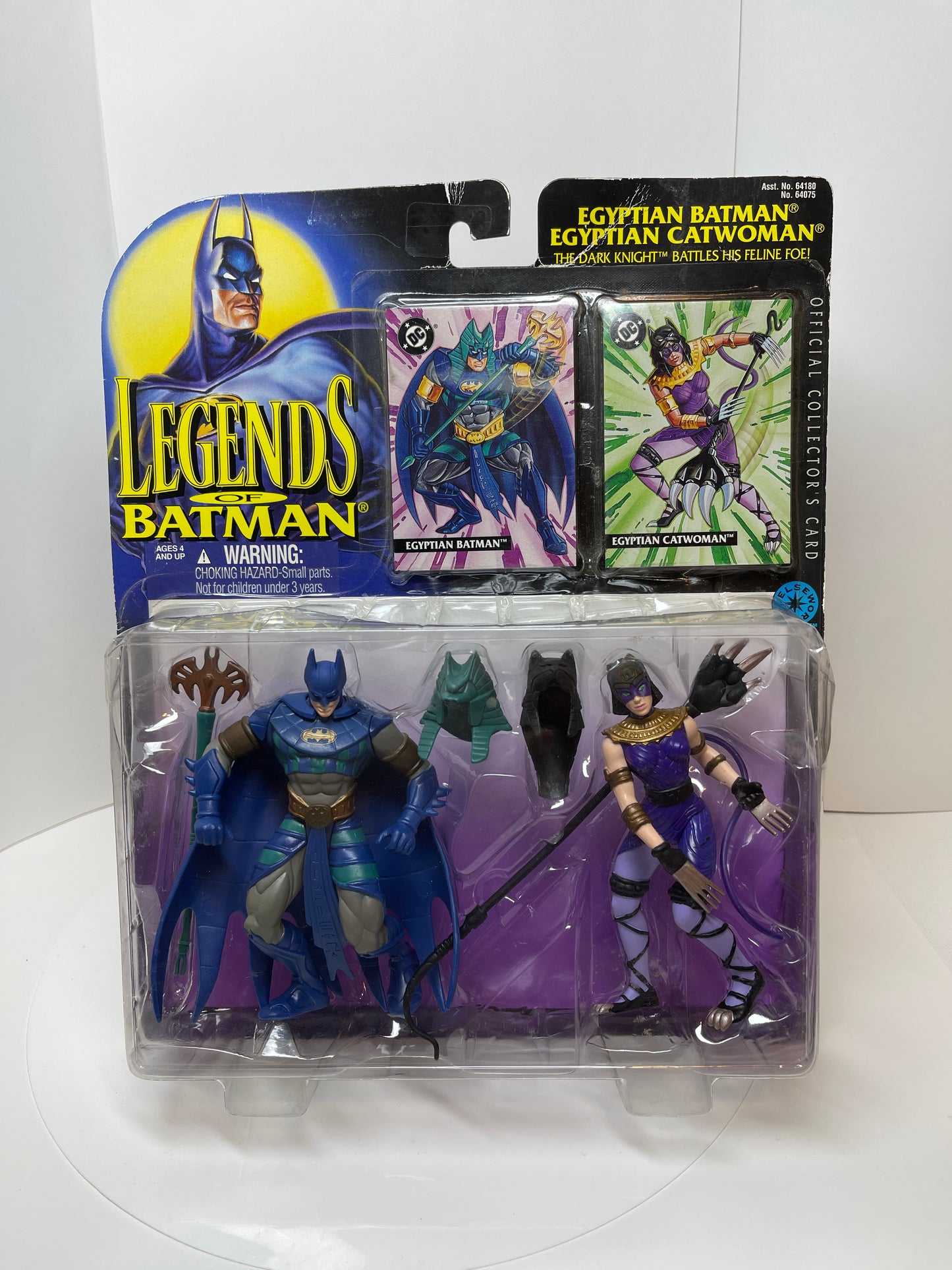 Legends of Batman Egyptian Batman and Egyptian Catwoman