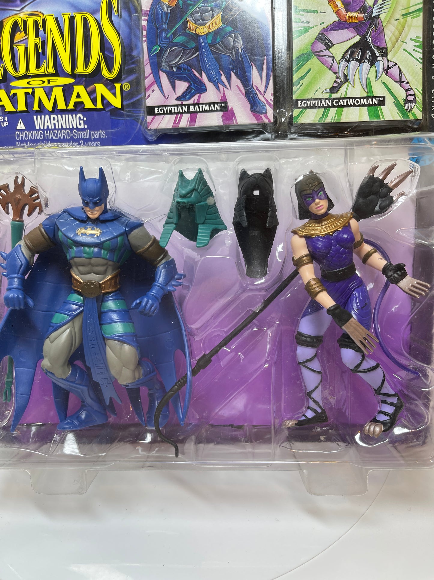 Legends of Batman Egyptian Batman and Egyptian Catwoman