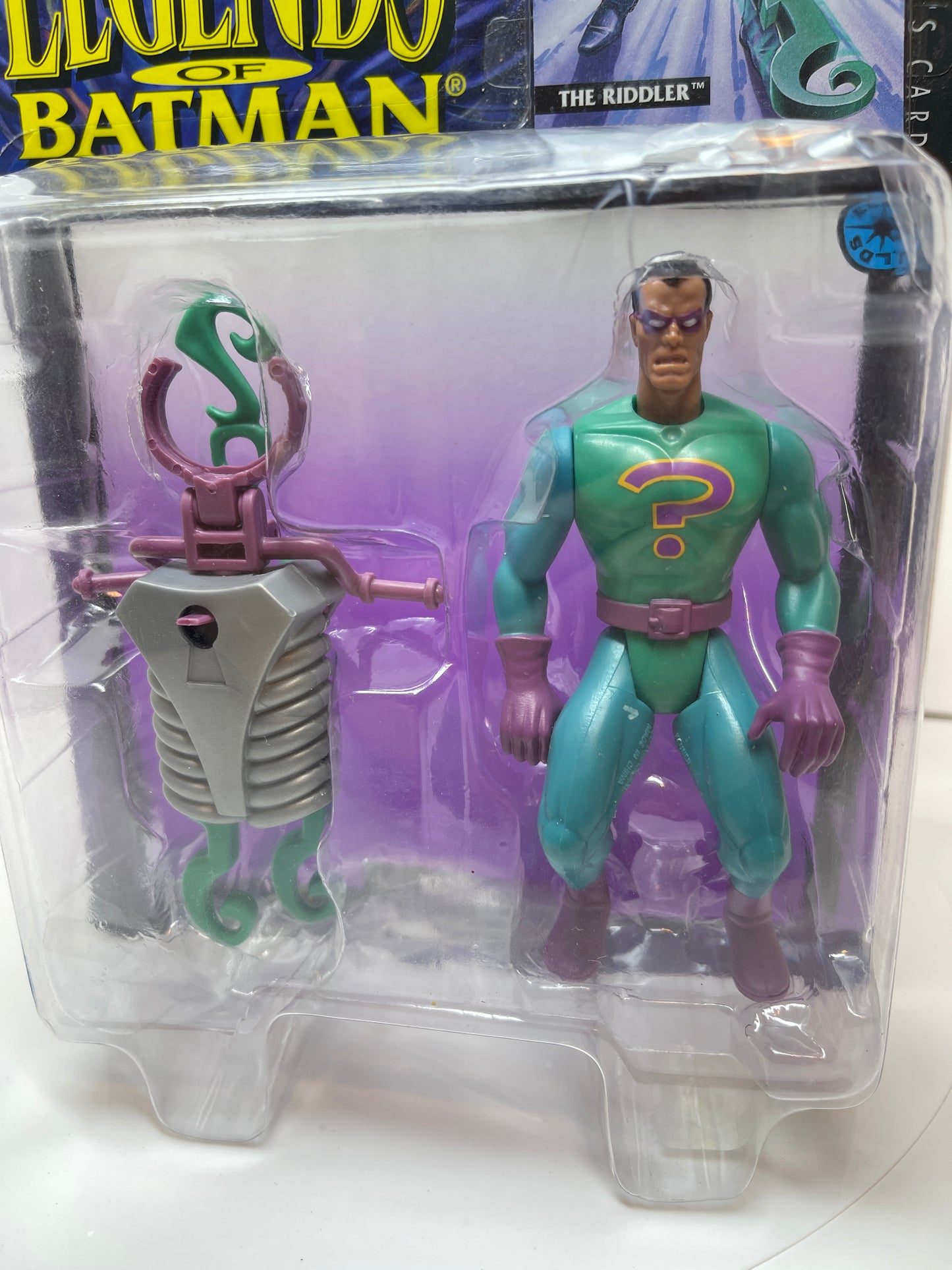 Legends of Batman The Riddler with Firing Question Mark Launcher!