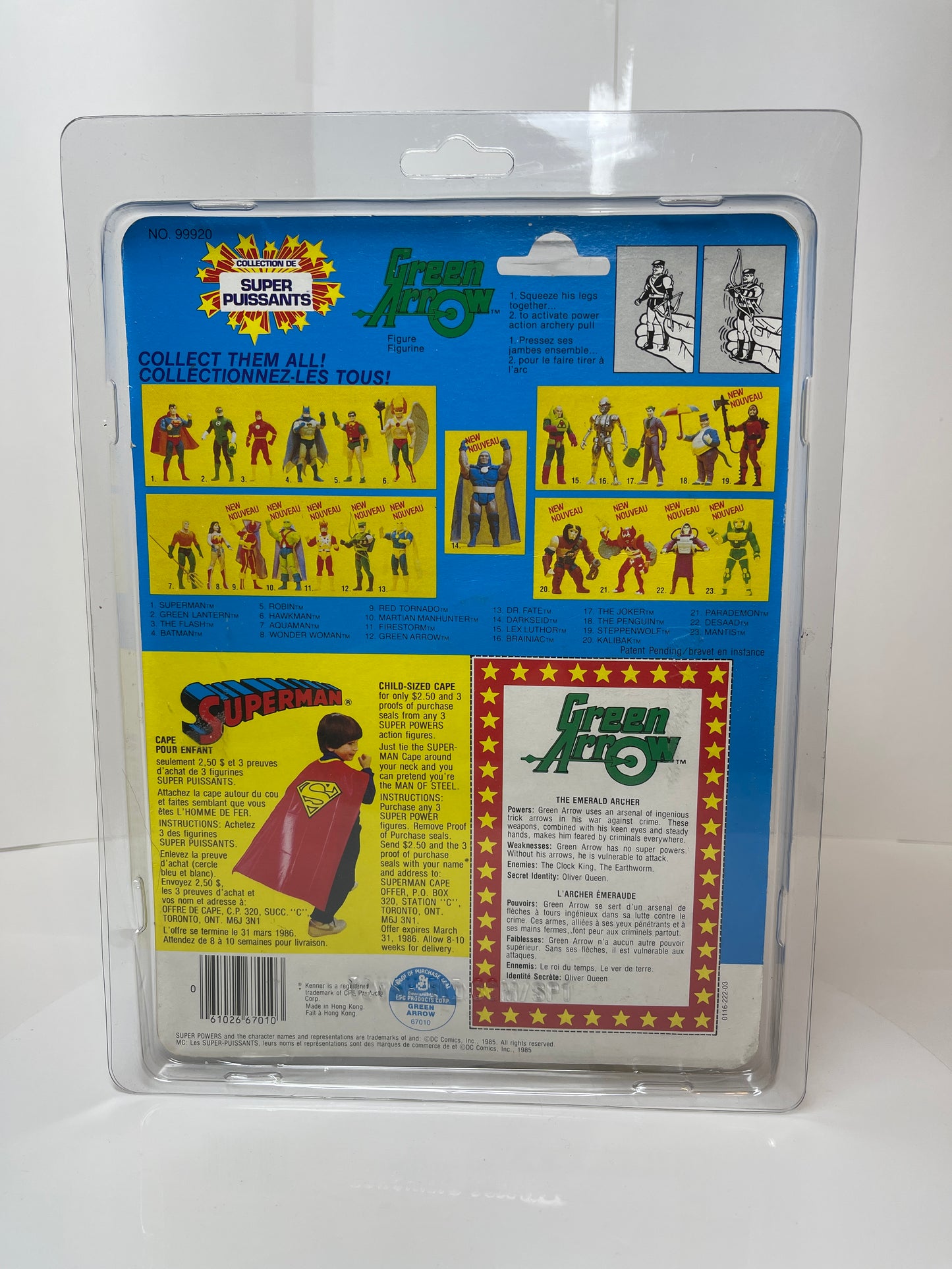Super Powers Collection Green Arrow Vintage