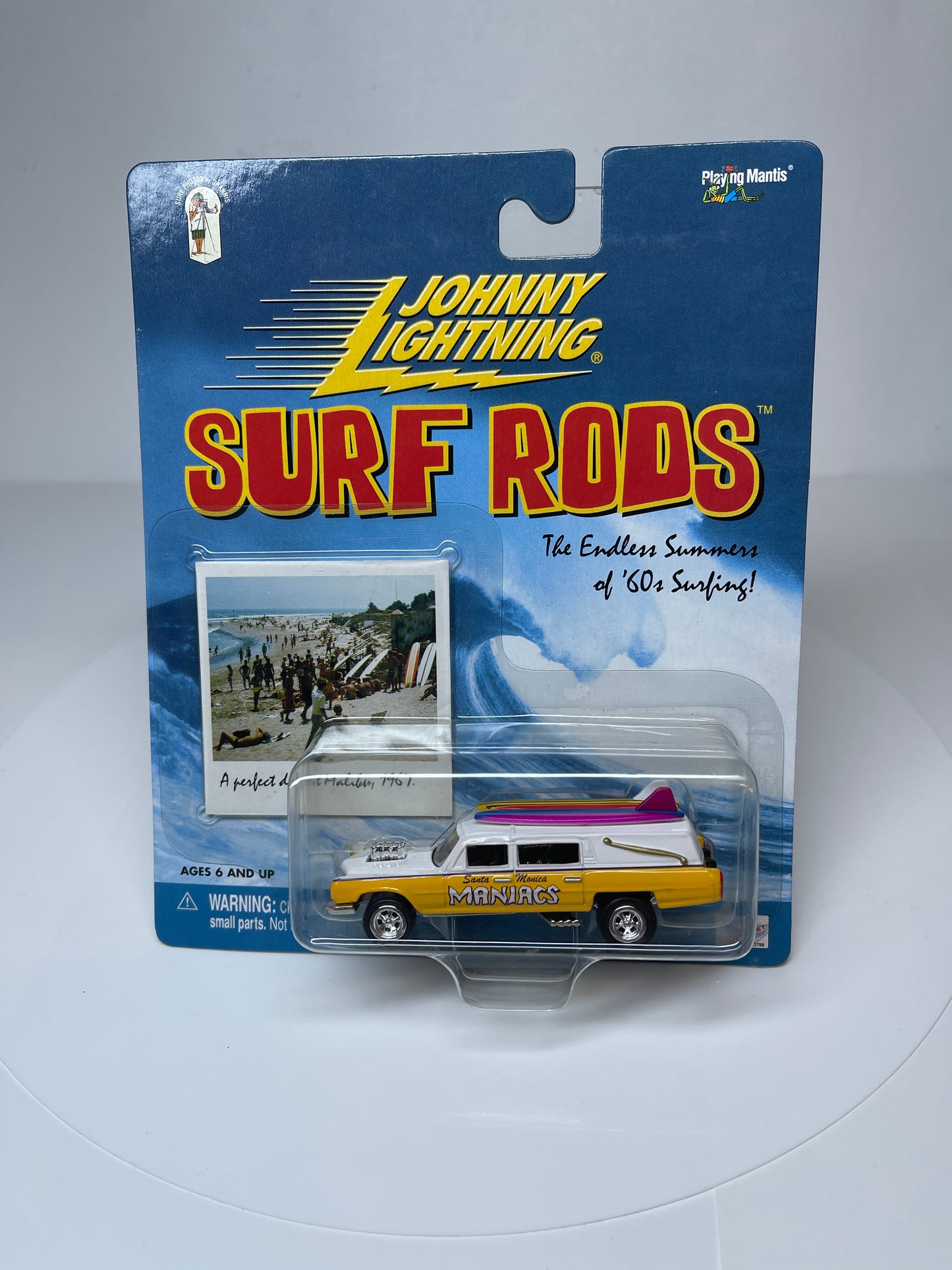 Johnny Lightning Surf Rods Santa Monica Maniacs
