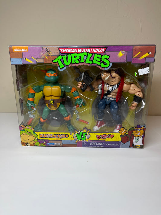 Teenage Mutant Ninja Turtles Michelangelo vs BeBop