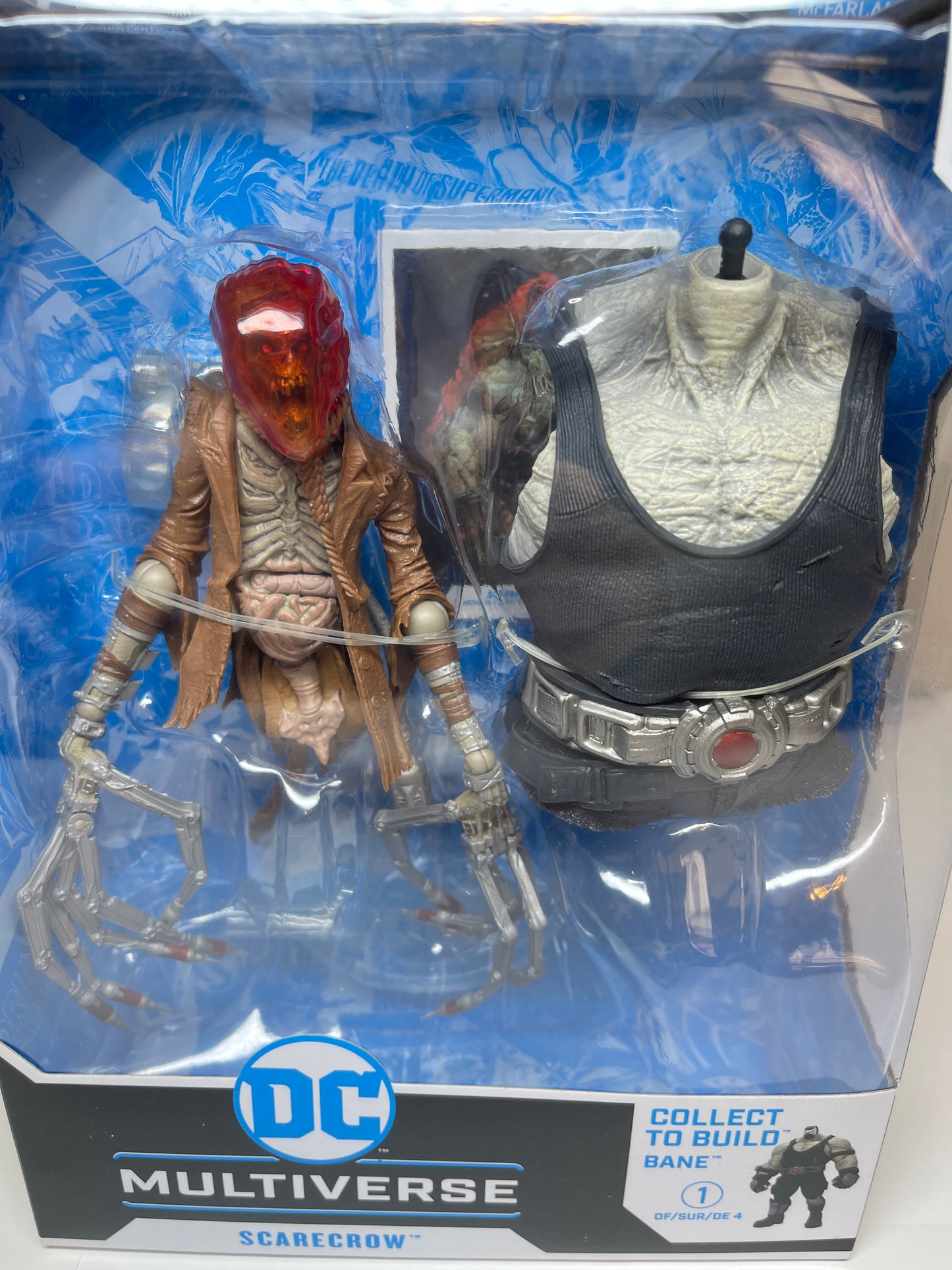 DC Multiverse Scarecrow Batman Last Knight On Earth