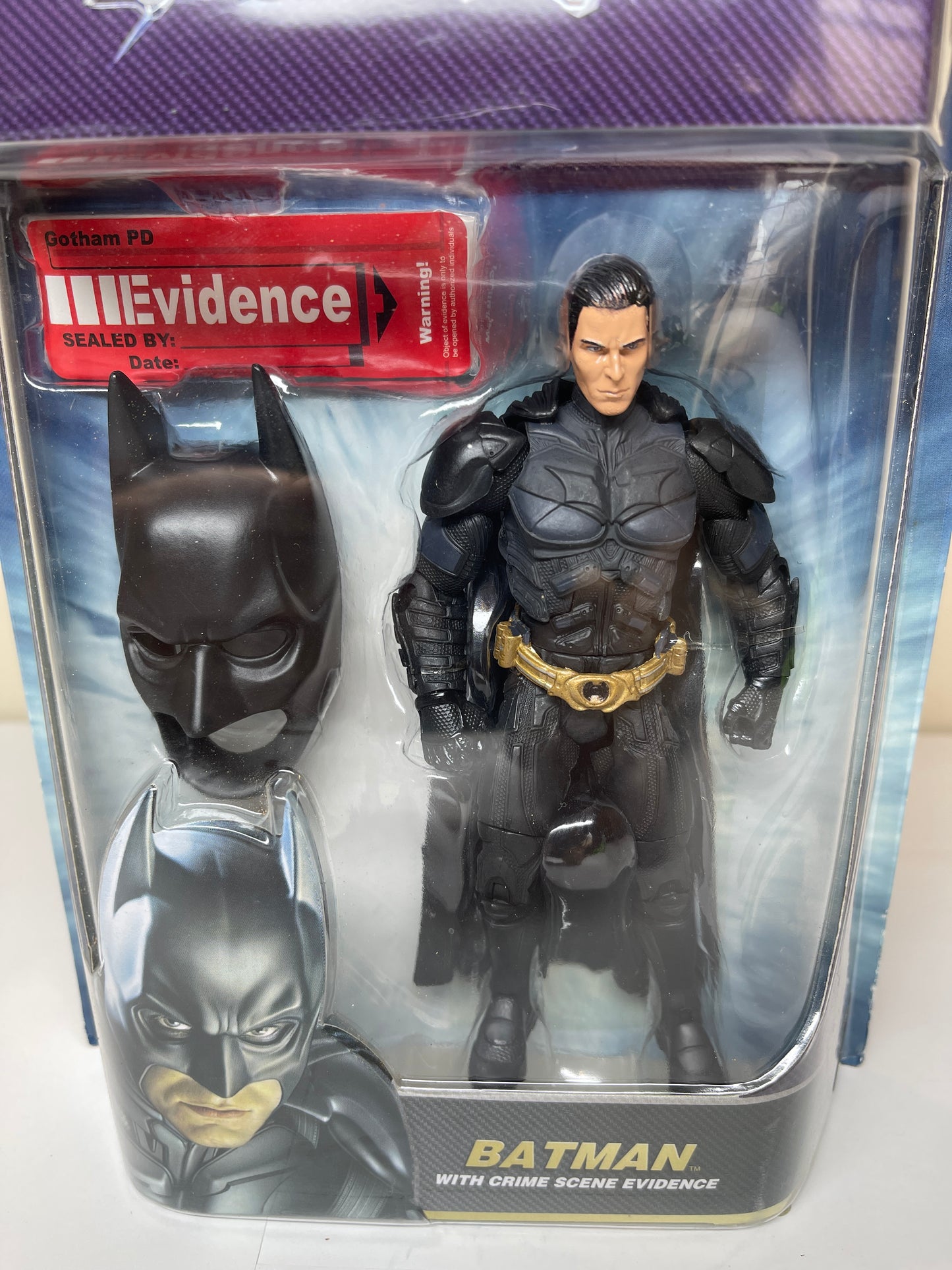 The Dark Knight Crime Scene Evidence BATMAN Unmasked Chase Figure
