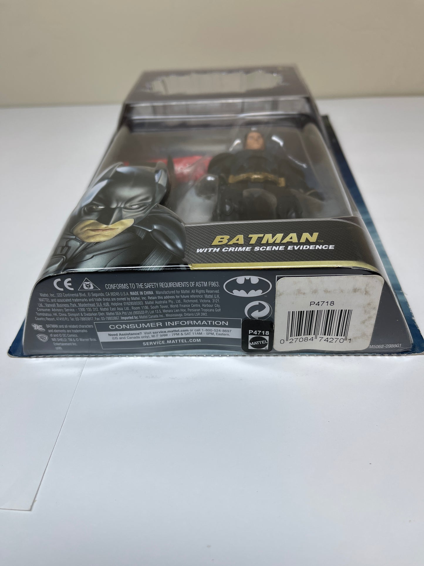 The Dark Knight Crime Scene Evidence BATMAN Unmasked Chase Figure
