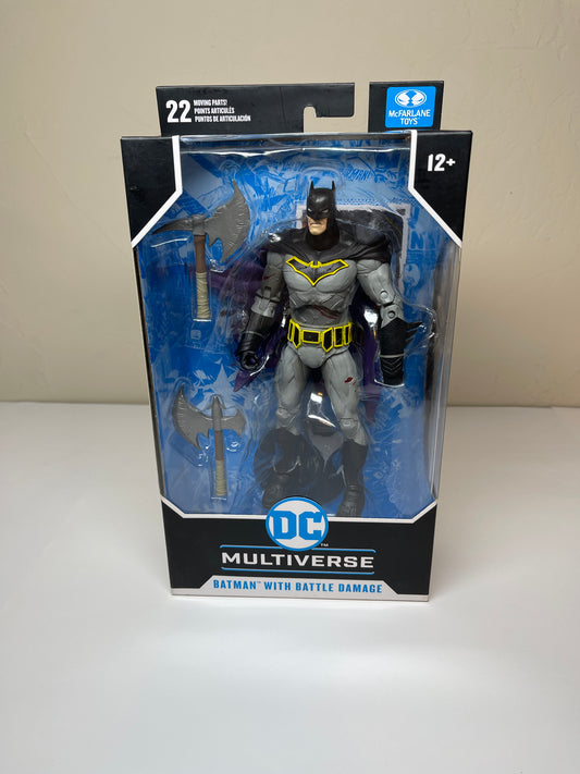 Batman with Battle Damage Dark Nights Metal