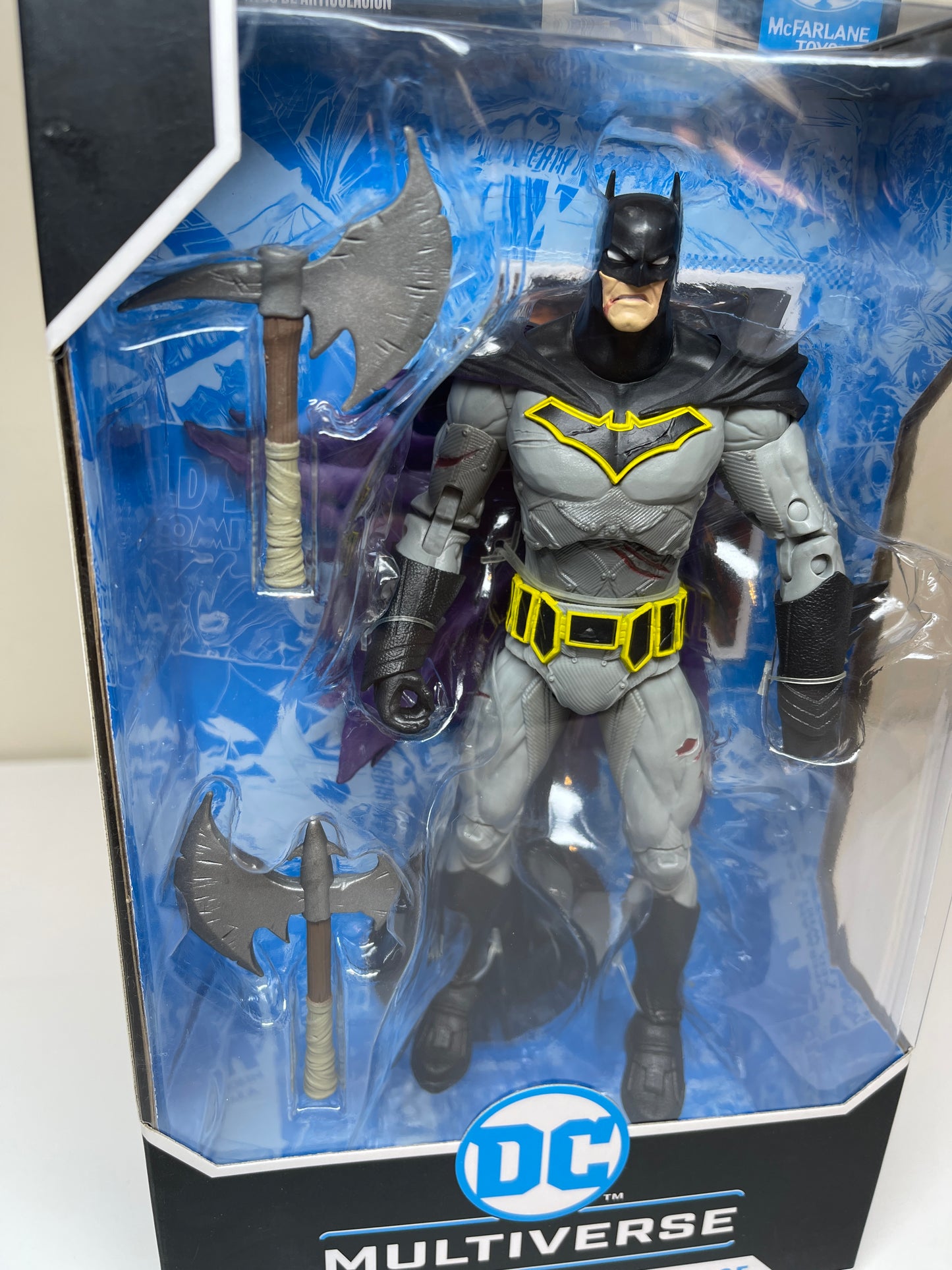 Batman with Battle Damage Dark Nights Metal