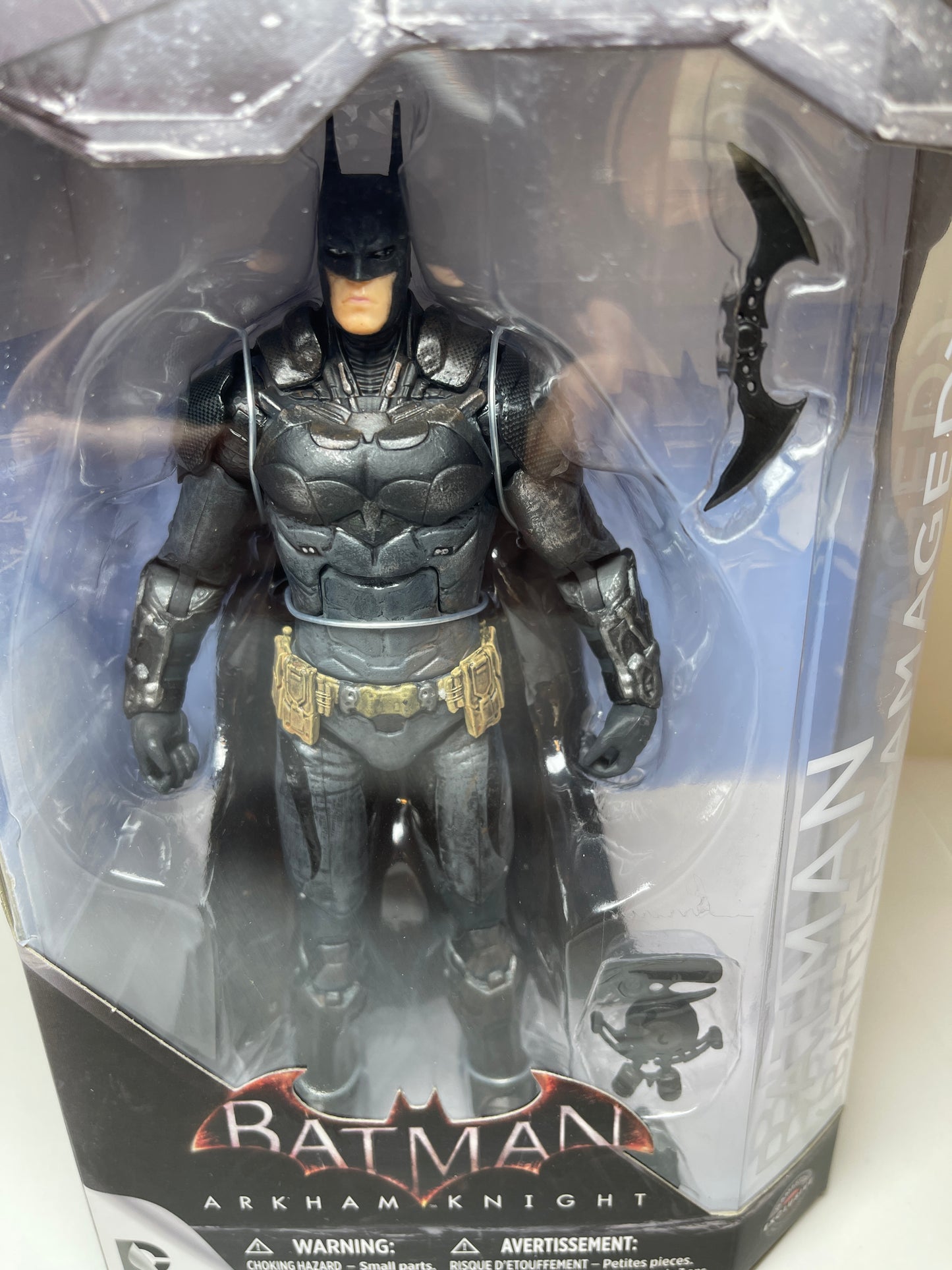 Batman Battle Damaged Arkham Knight