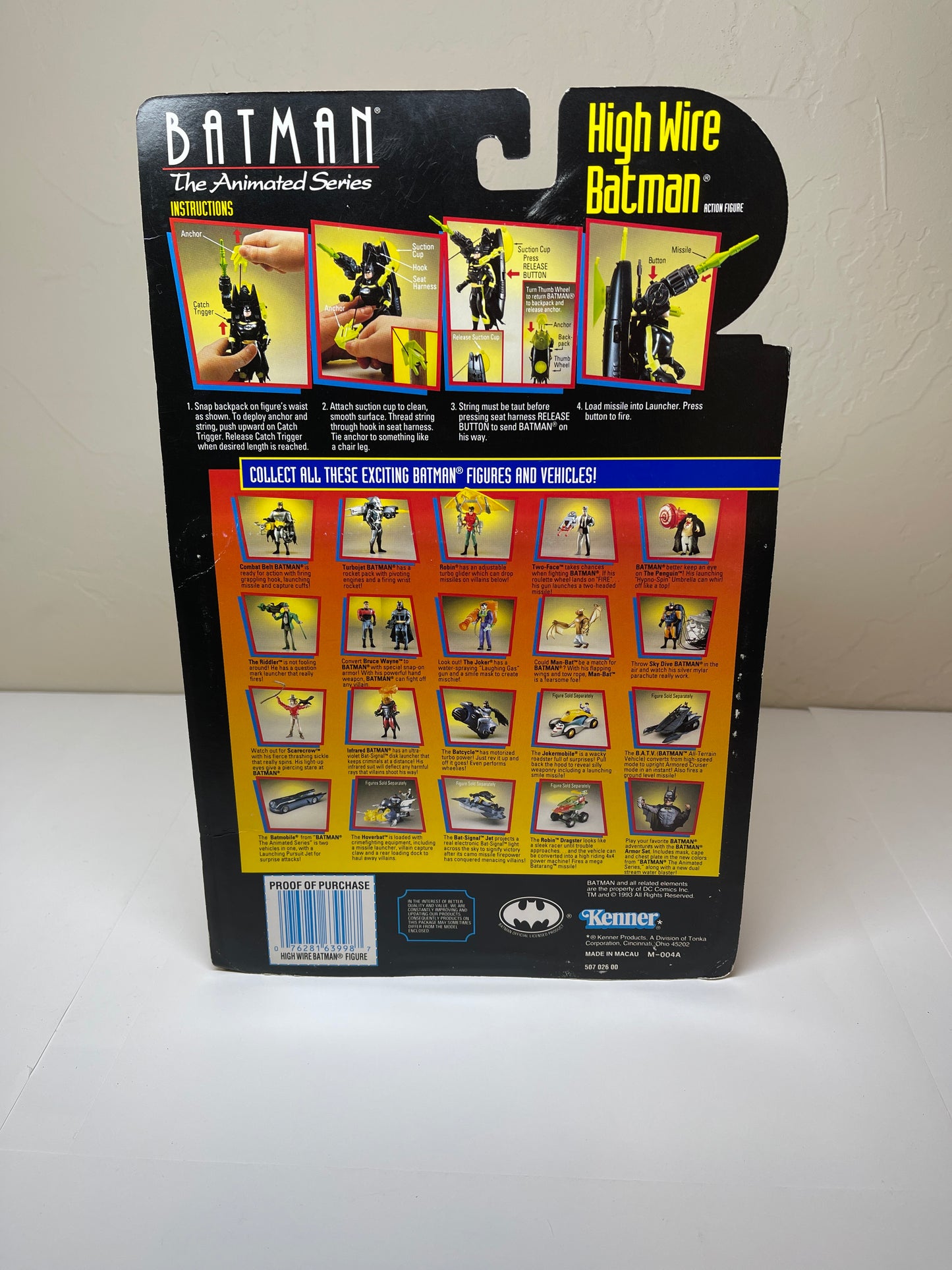 High Wire Batman Deluxe Crime Fighter Edition 1993