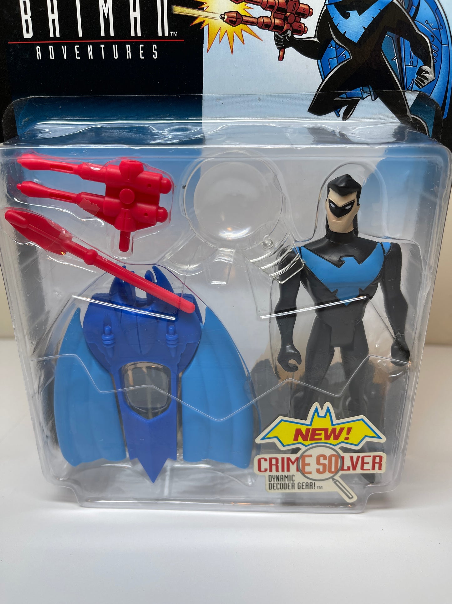 Crime Solver Nightwing with Radar Rochet and Magnifying Decoder!