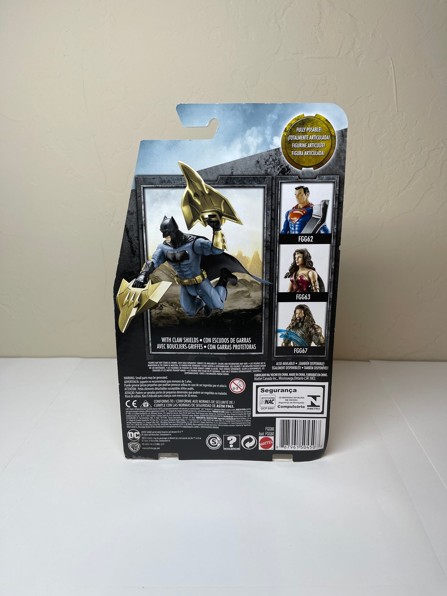 Batman with Claw Shields DC Justice League