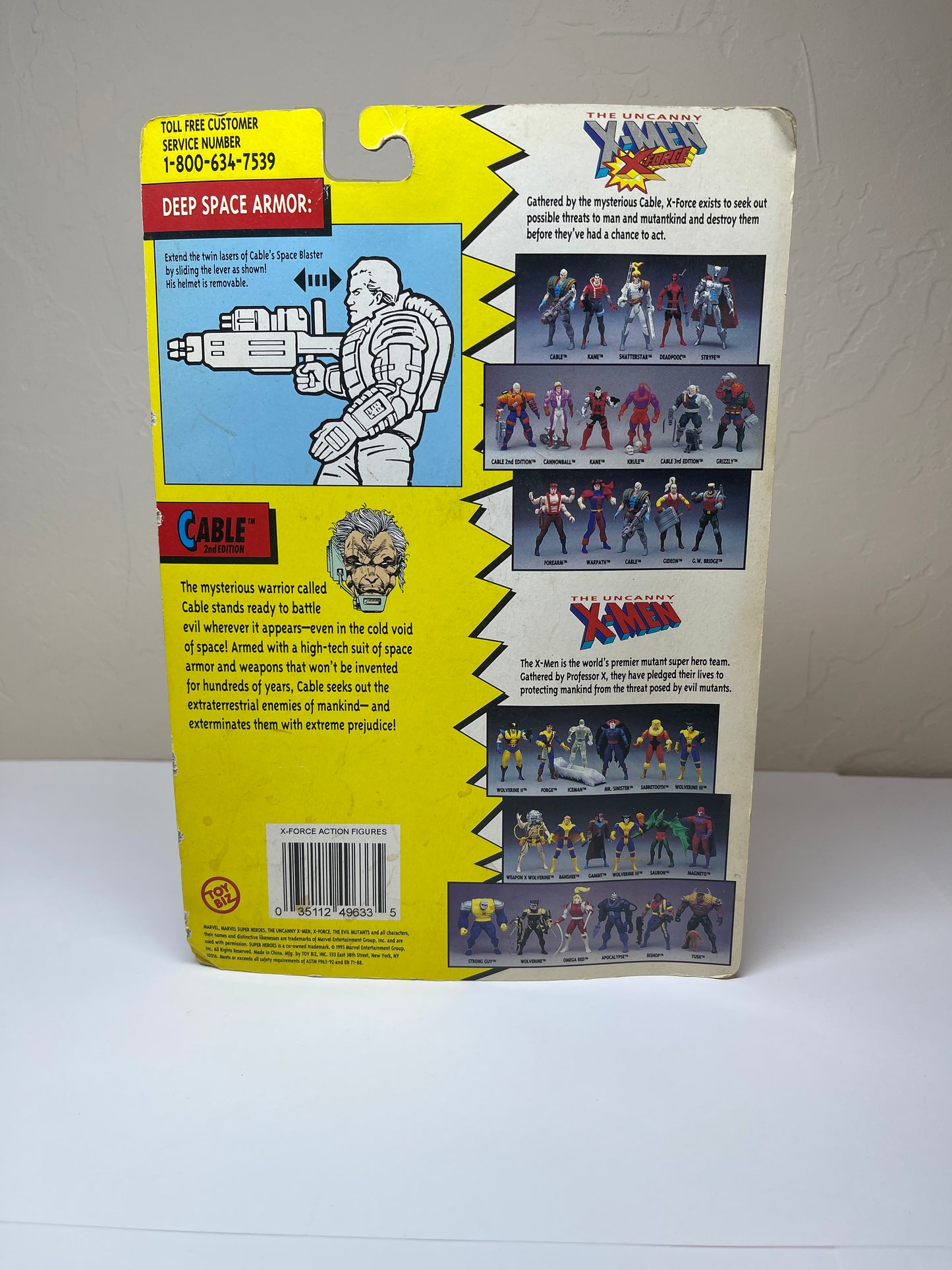 Marvel The Uncanny X-Men X-Force Cable