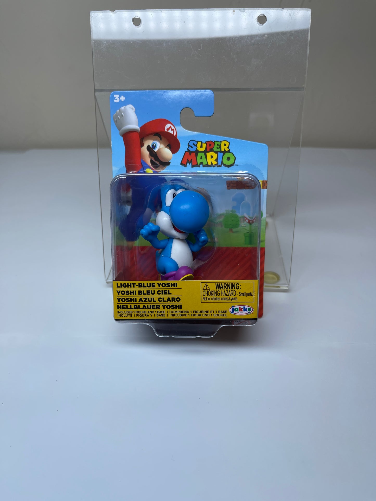 Super Mario Light Blue Yoshi