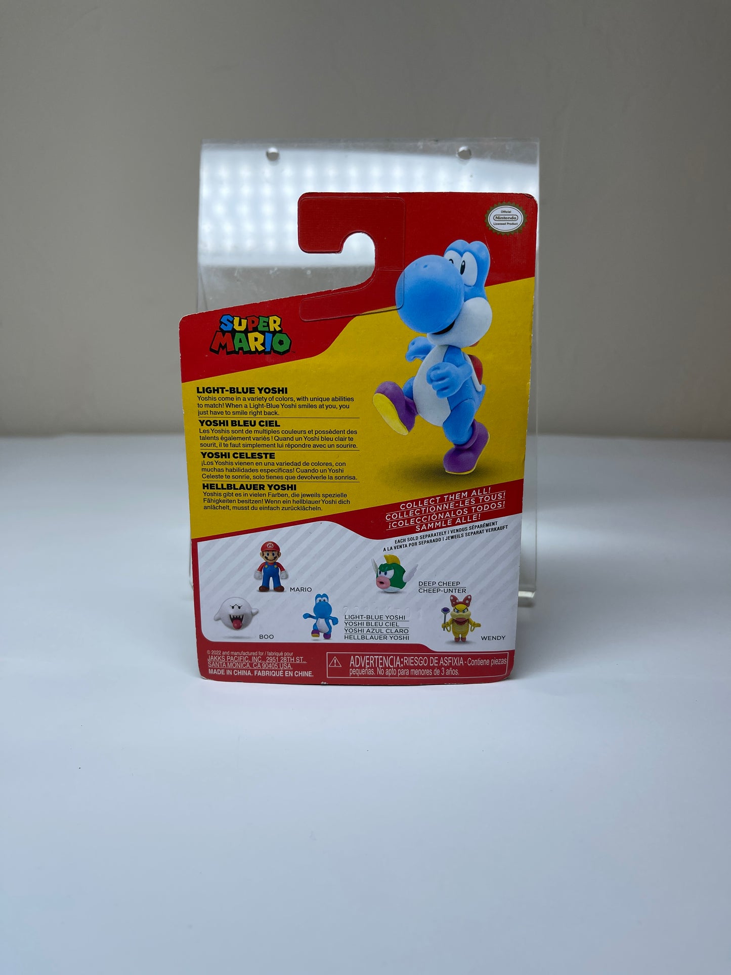 Super Mario Light Blue Yoshi