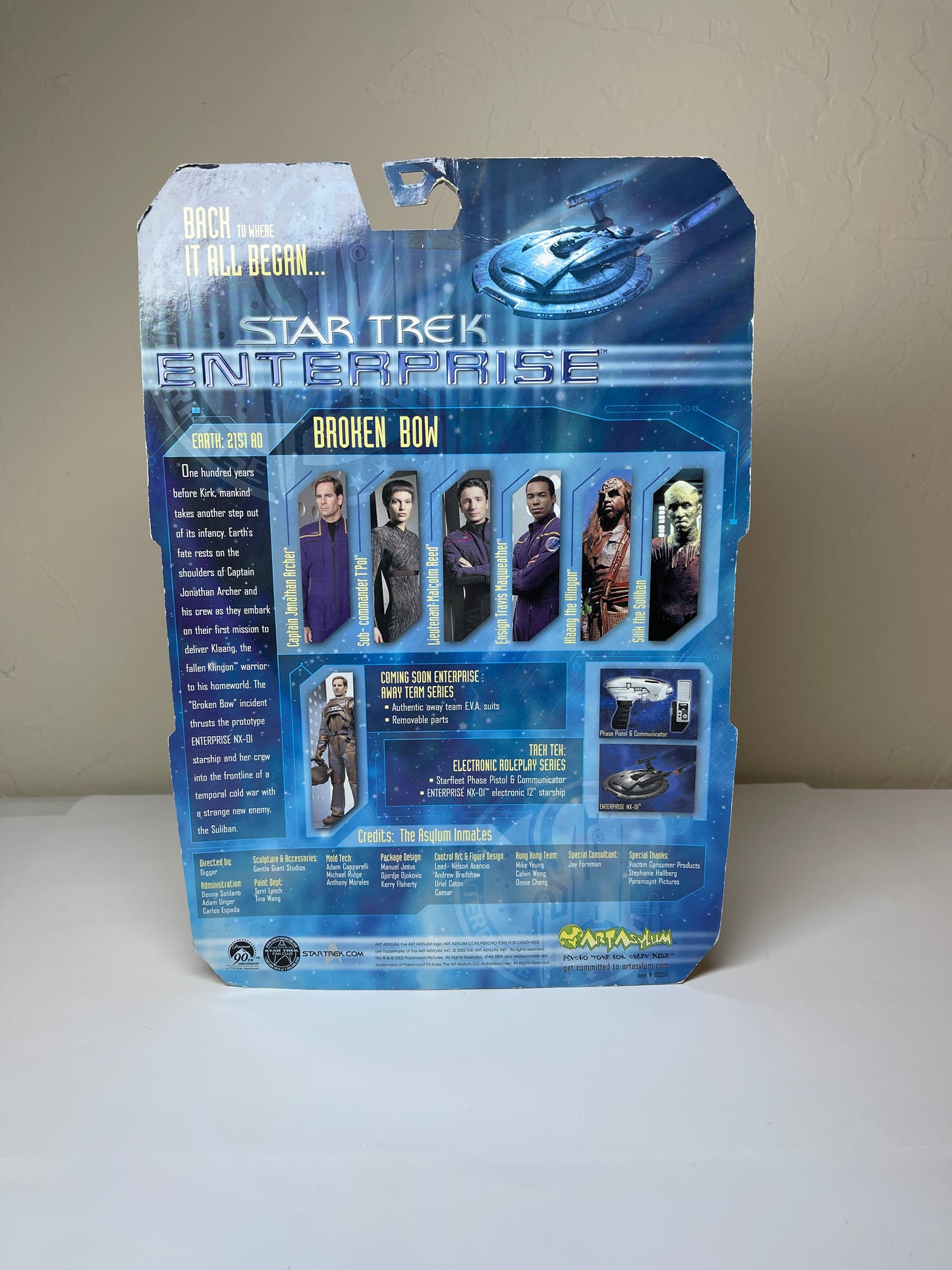 Star Trek Enterprise Broken Bow Klaang Klingon Warrior