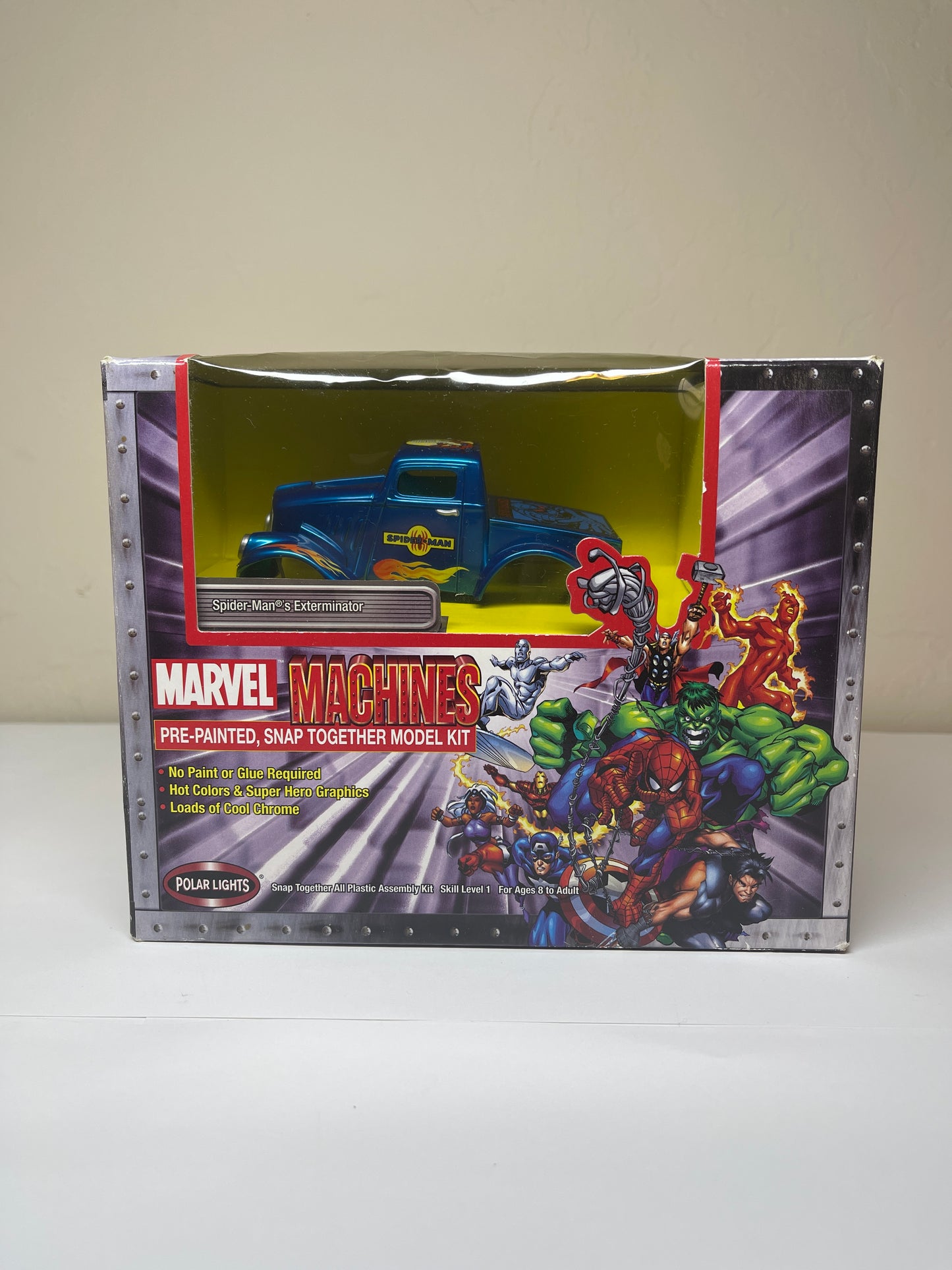 Spider-Man's Exterminator Marvel Machines Model Kit