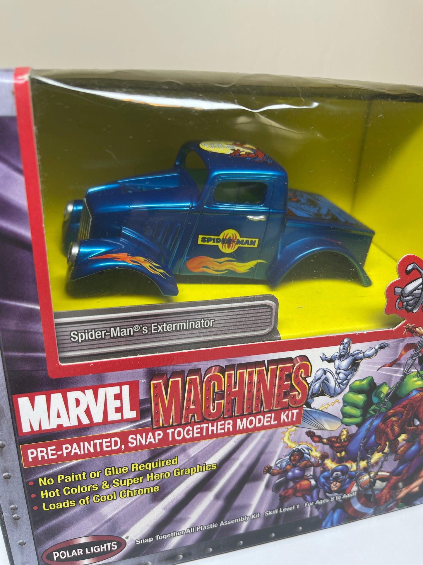Spider-Man's Exterminator Marvel Machines Model Kit
