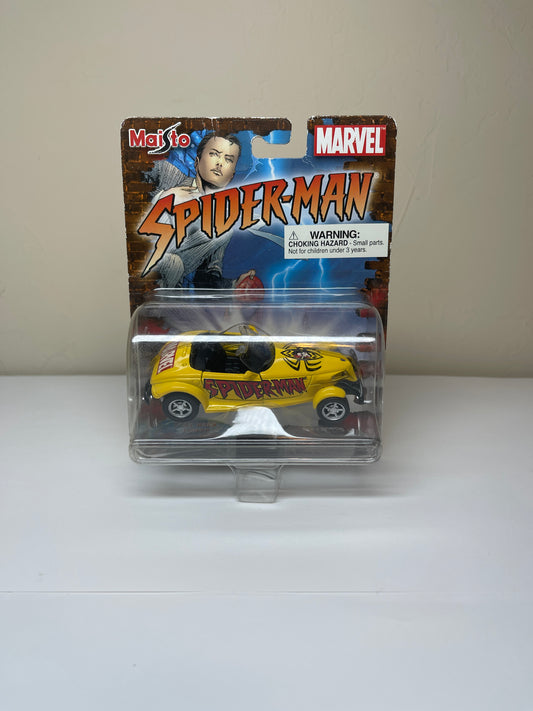 Maisto Spider-Man Pull Back Chrysler Prowler