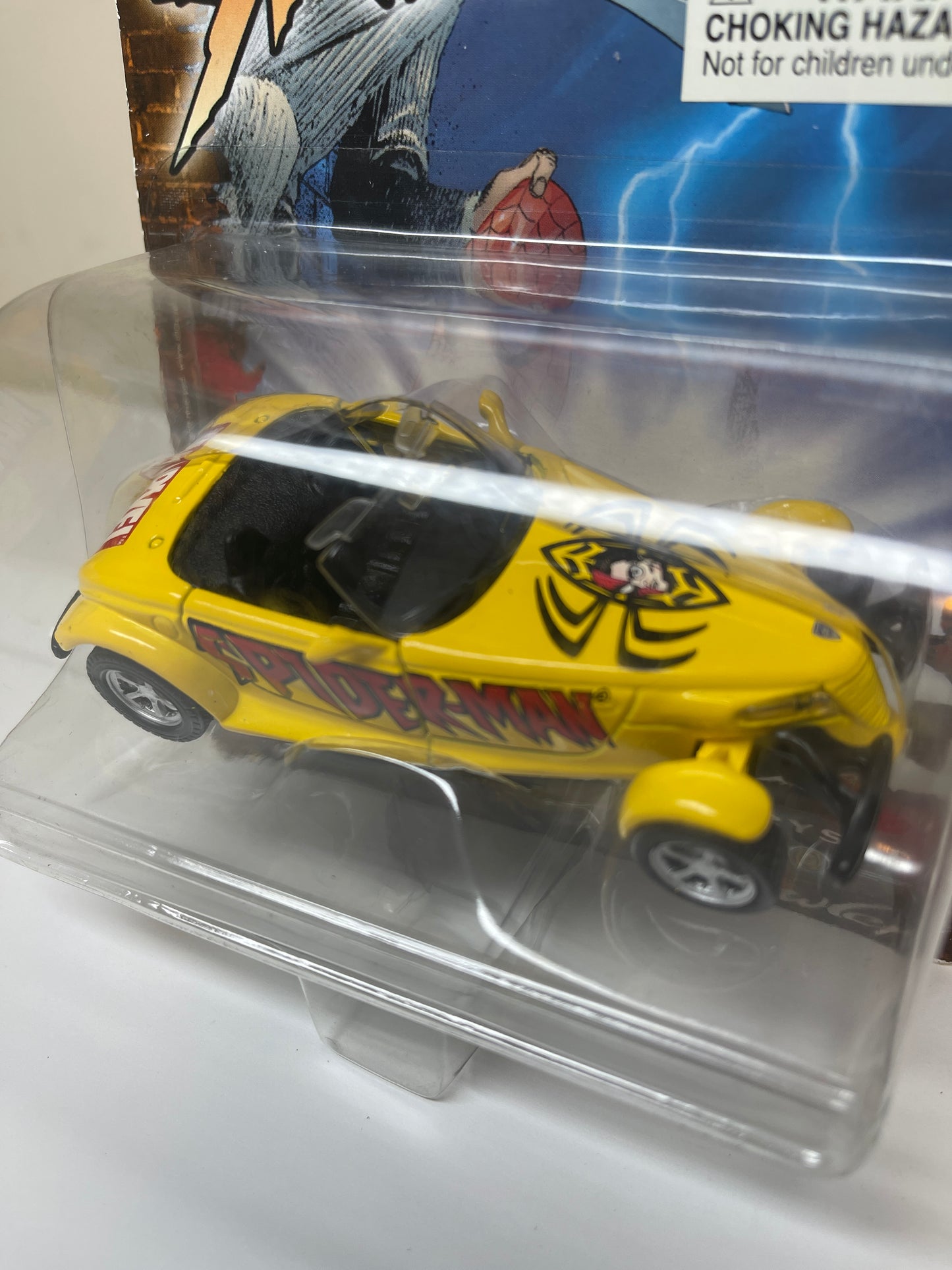Maisto Spider-Man Pull Back Chrysler Prowler