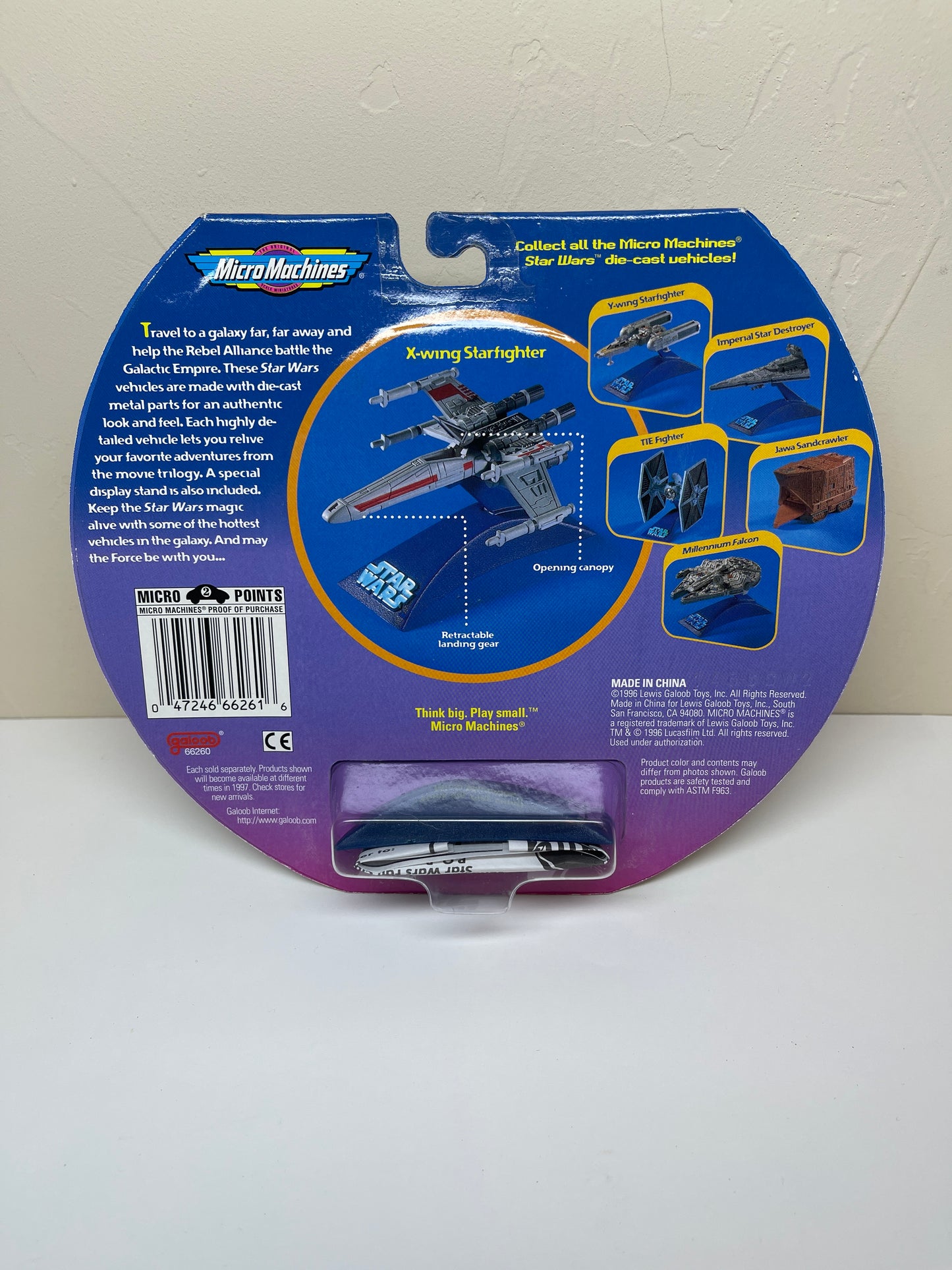 Star Wars Micro Machines Die-Cast Metal