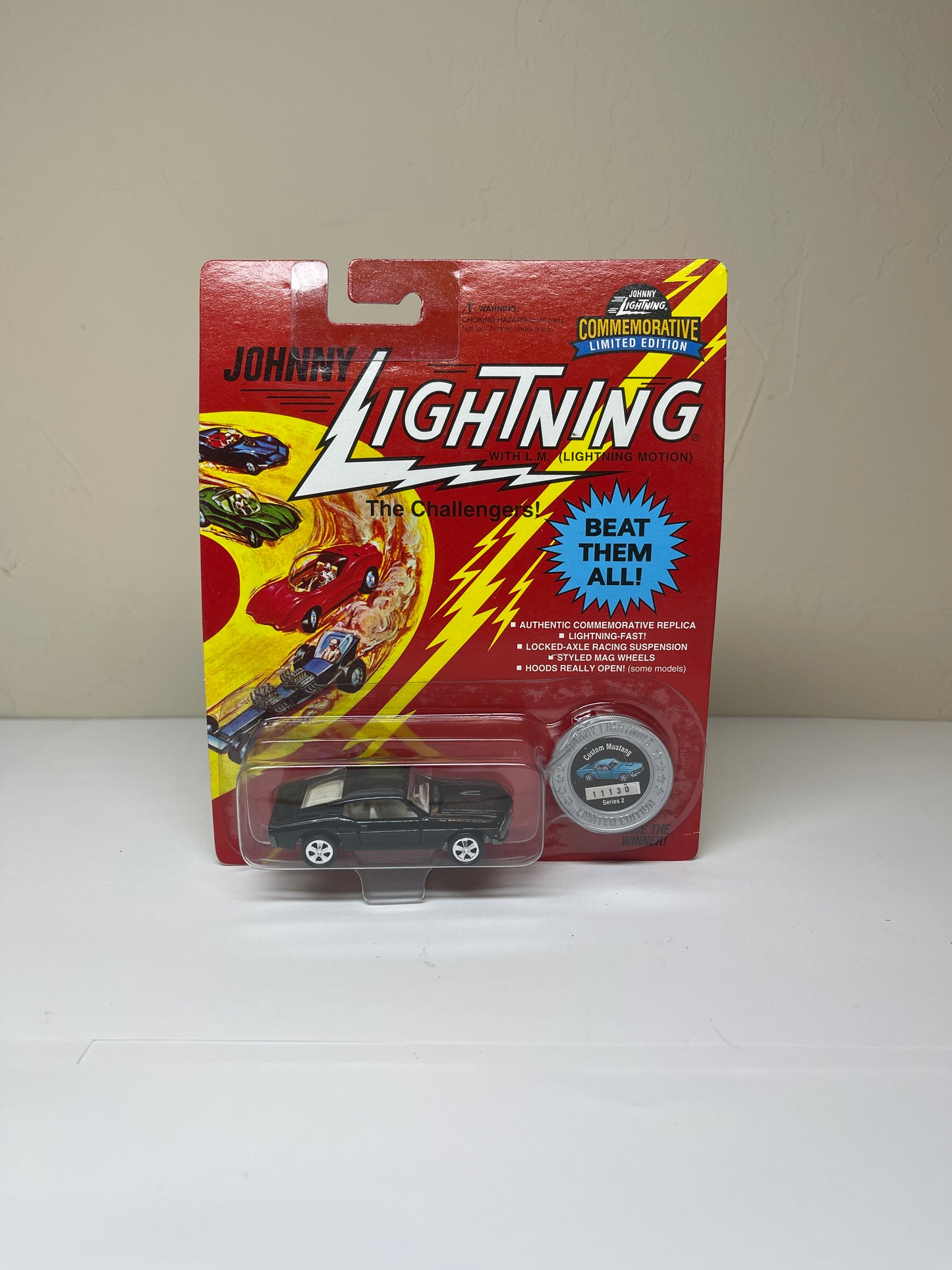 Johnny Lightning The Challengers Custom Mustang