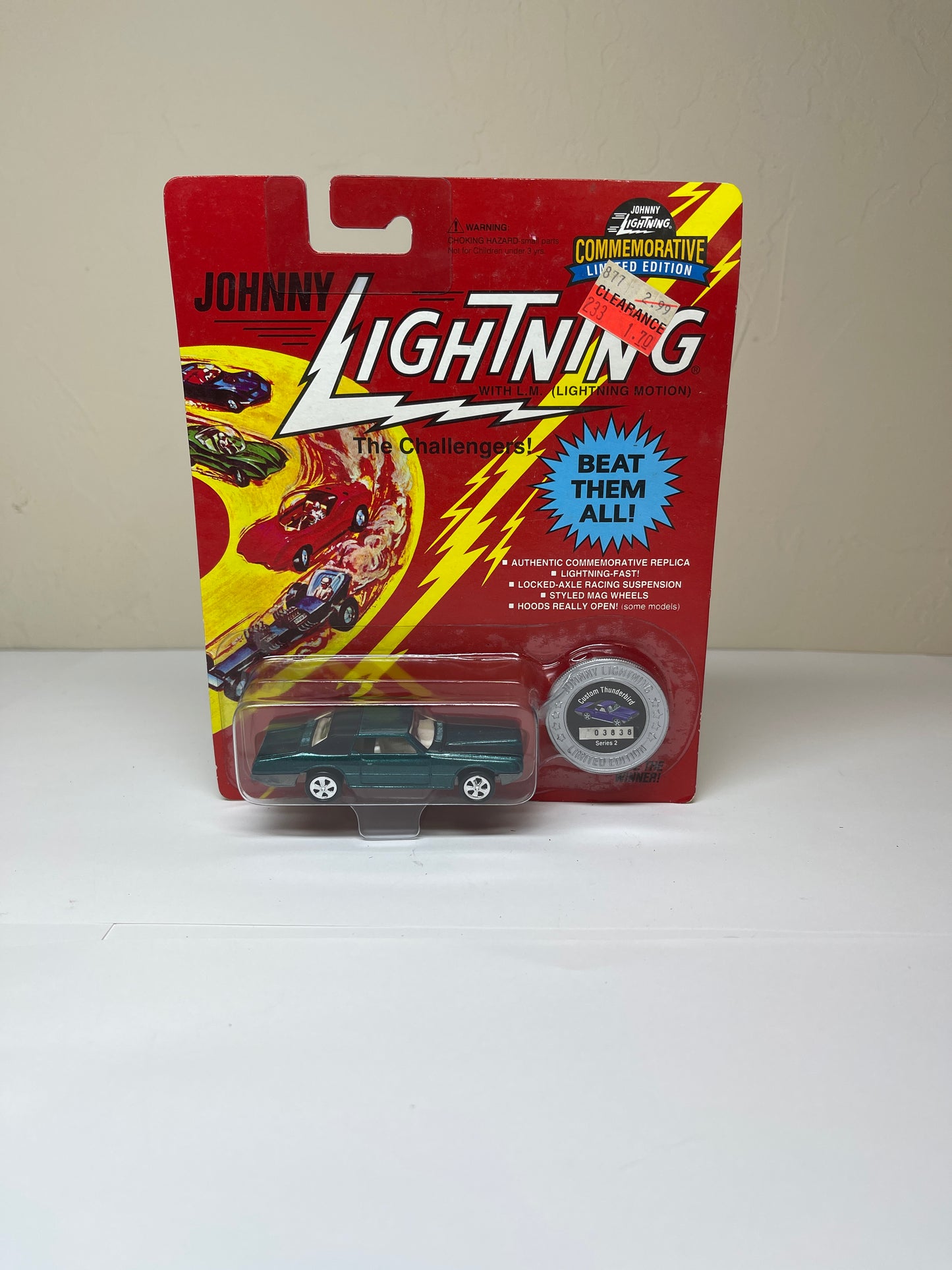 Johnny Lightning The Challengers Custom Thunderbird