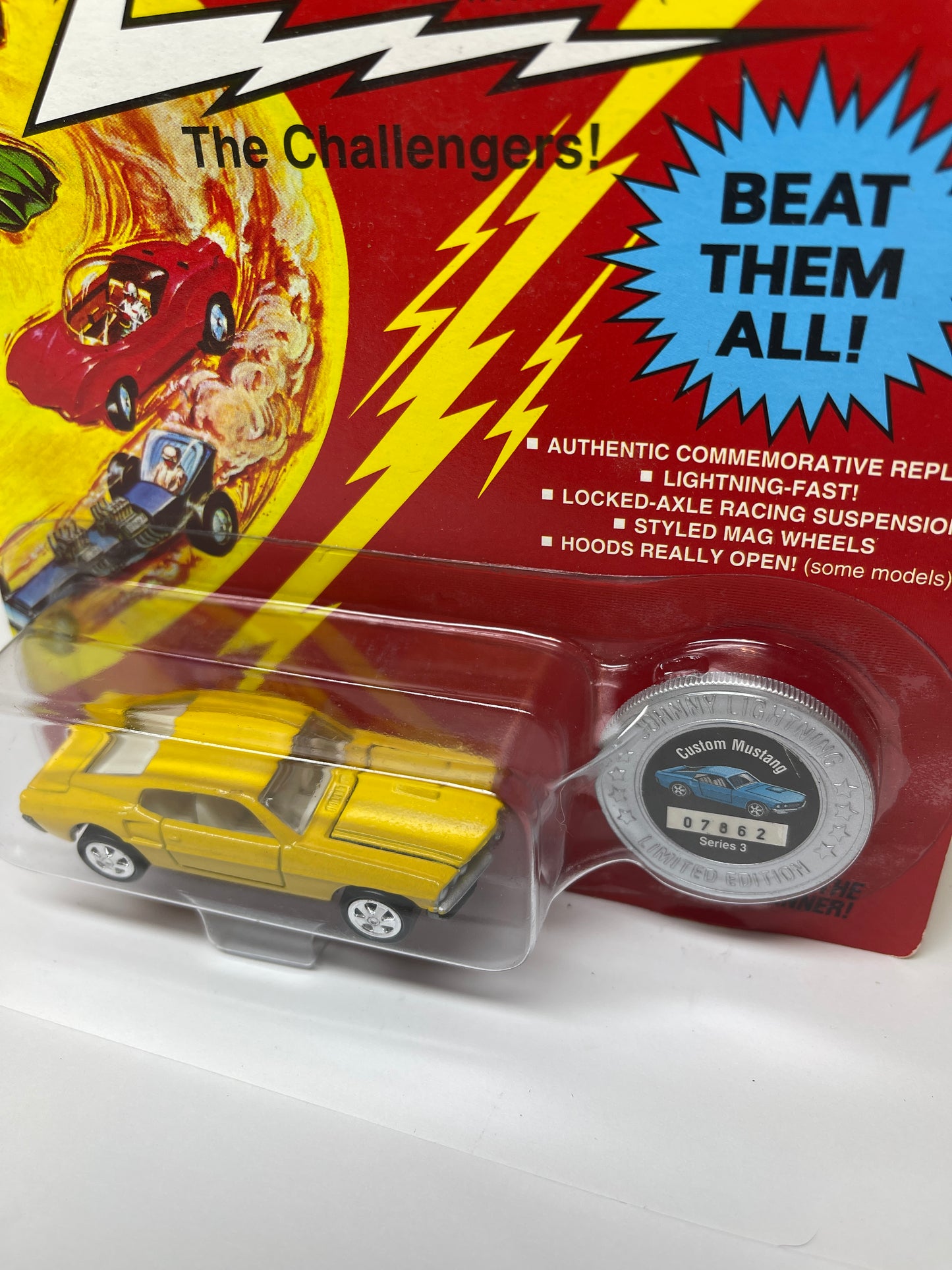 Johnny Lightning The Challengers Custom Mustang