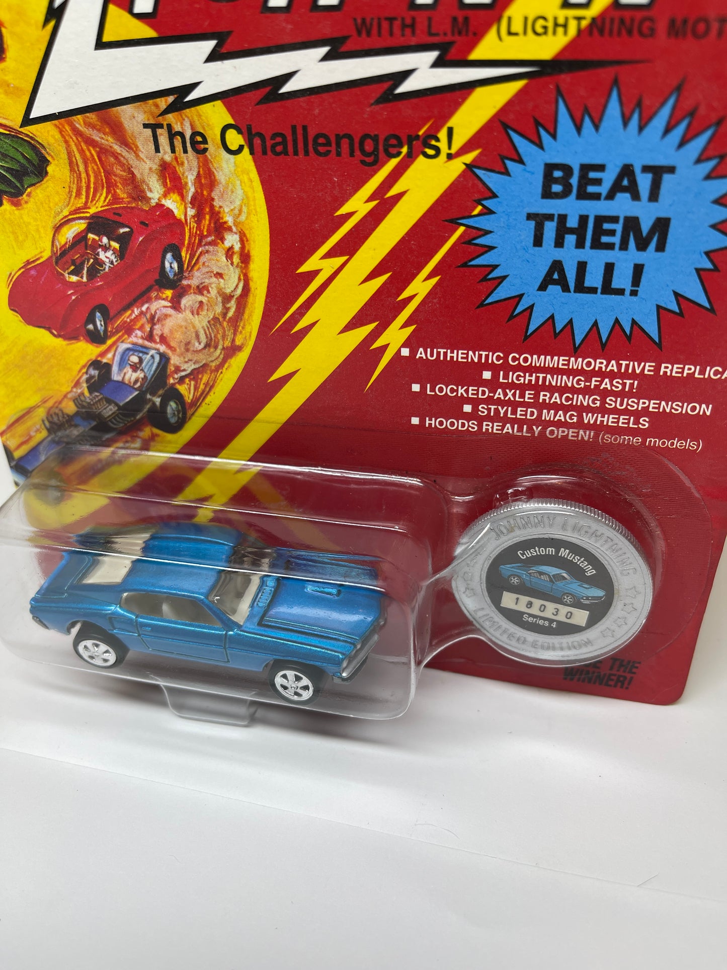 Johnny Lightning The Challengers Custom Mustang
