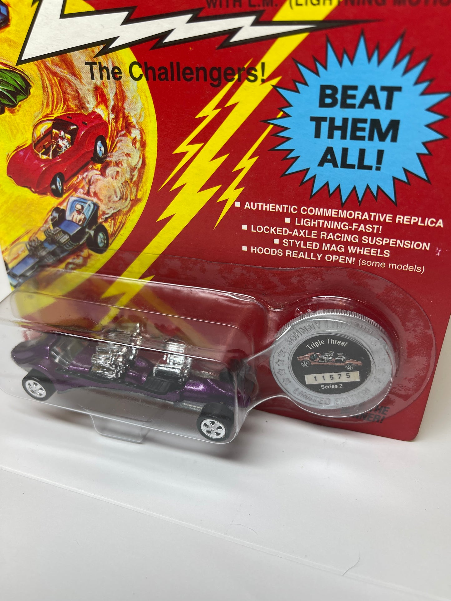 Johnny Lightning The Challengers Triple Threat