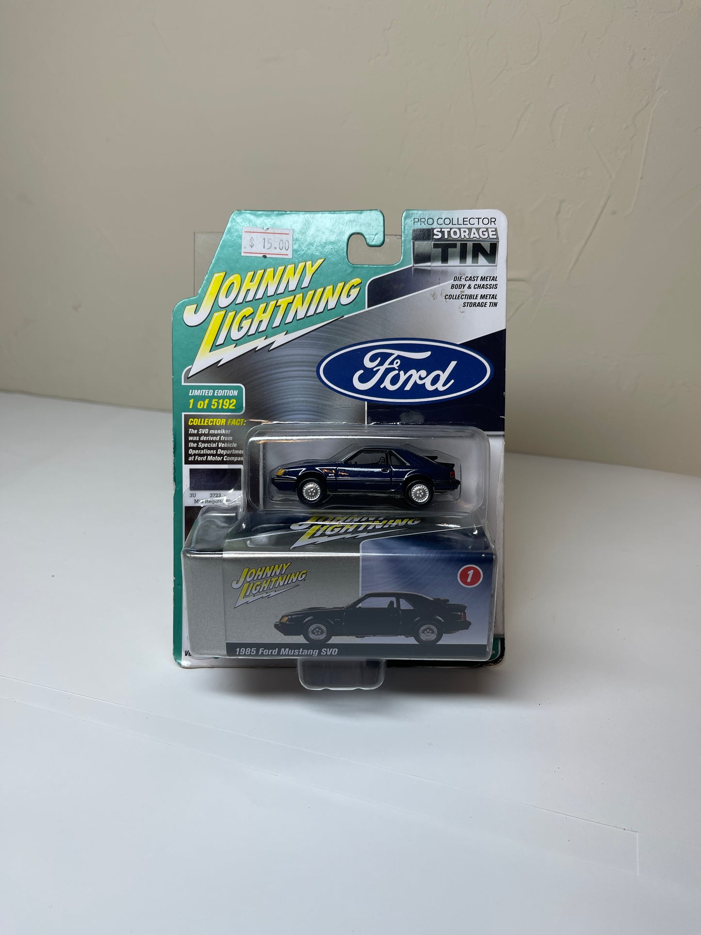 Johnny Lightning 1985 Ford Mustang SVO