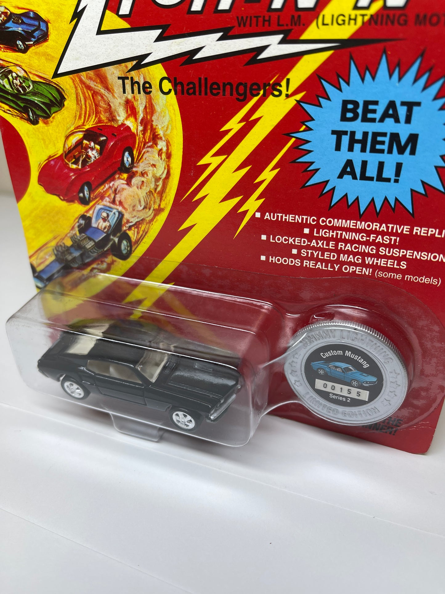 Johnny Lightning The Challengers Custom Mustang