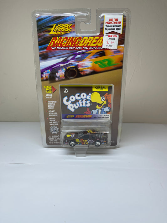 Johnny Lightning Cocoa Puffs Cereal Series