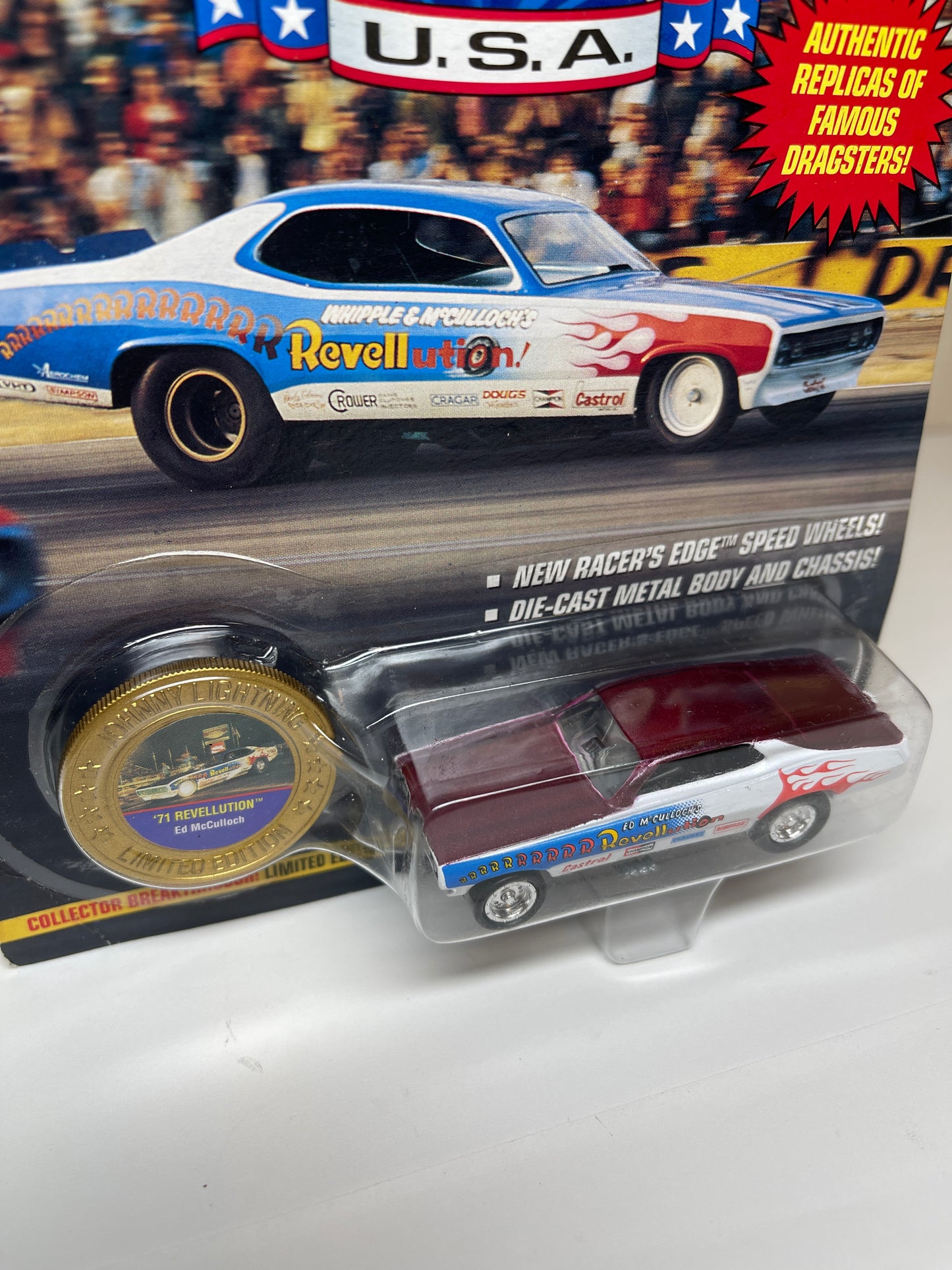 Johnny Lightning Dragsters U.S.A. 71 Revolution