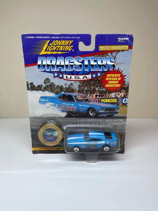 Johnny Lightning Dragsters U.S.A. 71 Blue Max