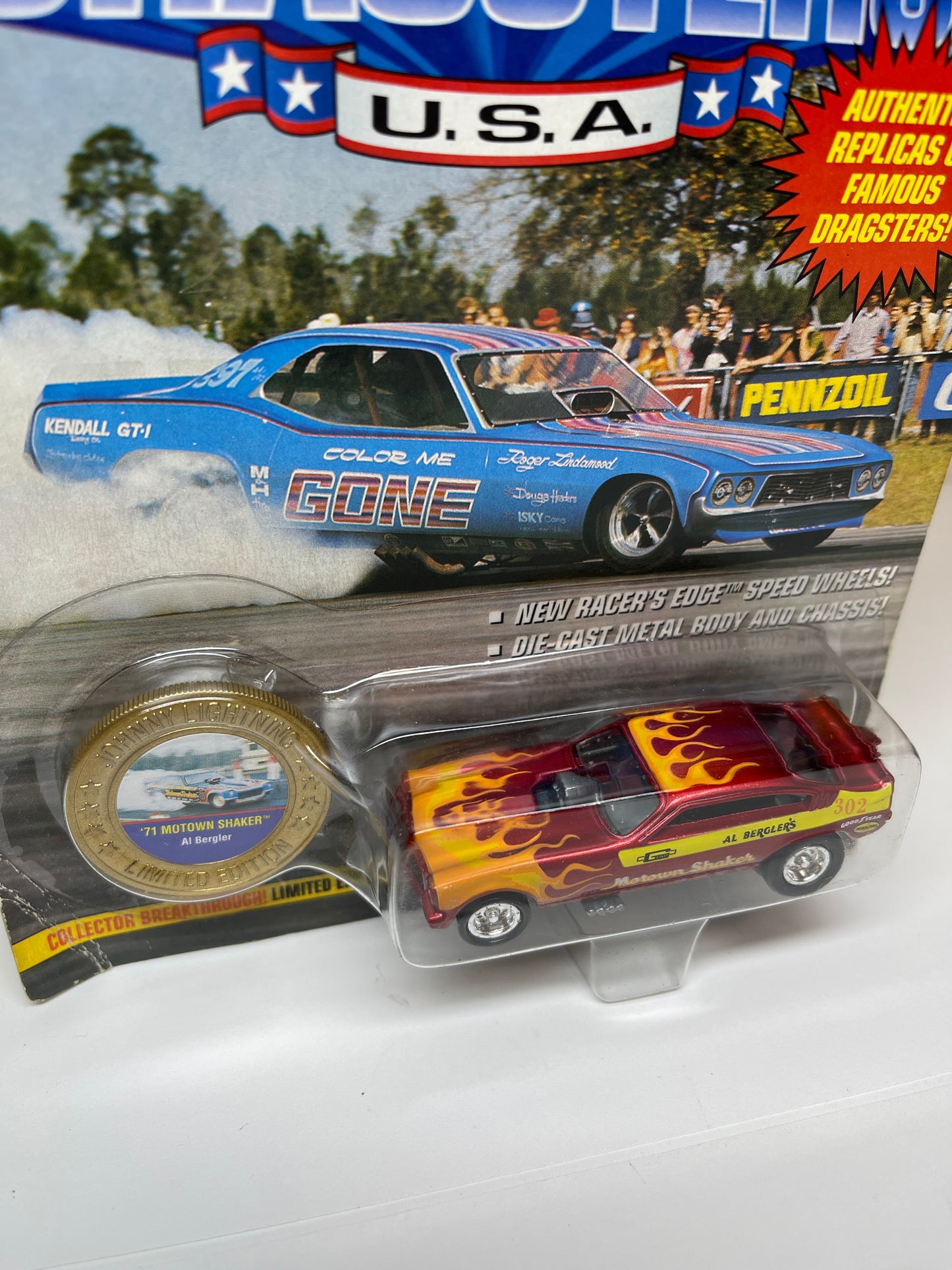 Johnny Lightning Dragsters U.S.A. 71 Motown Shaker