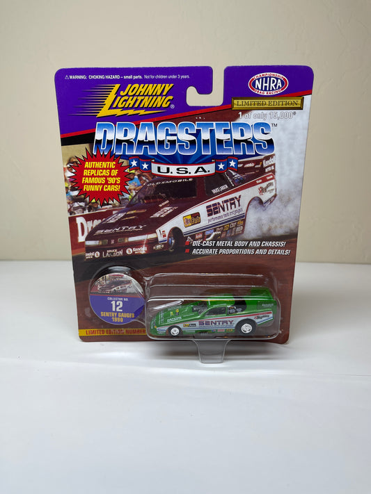 Johnny Lightning Dragsters Sentry Gauges 1990