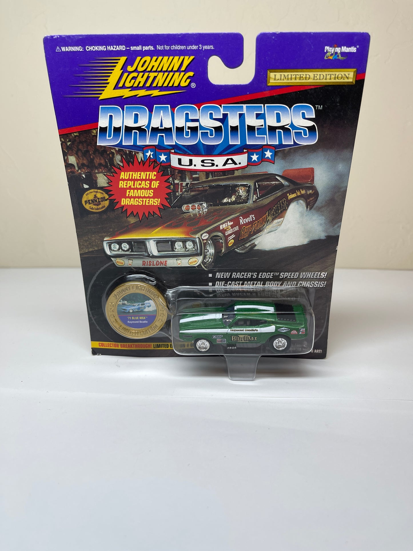 Johnny Lightning Dragsters 71 Blue Max