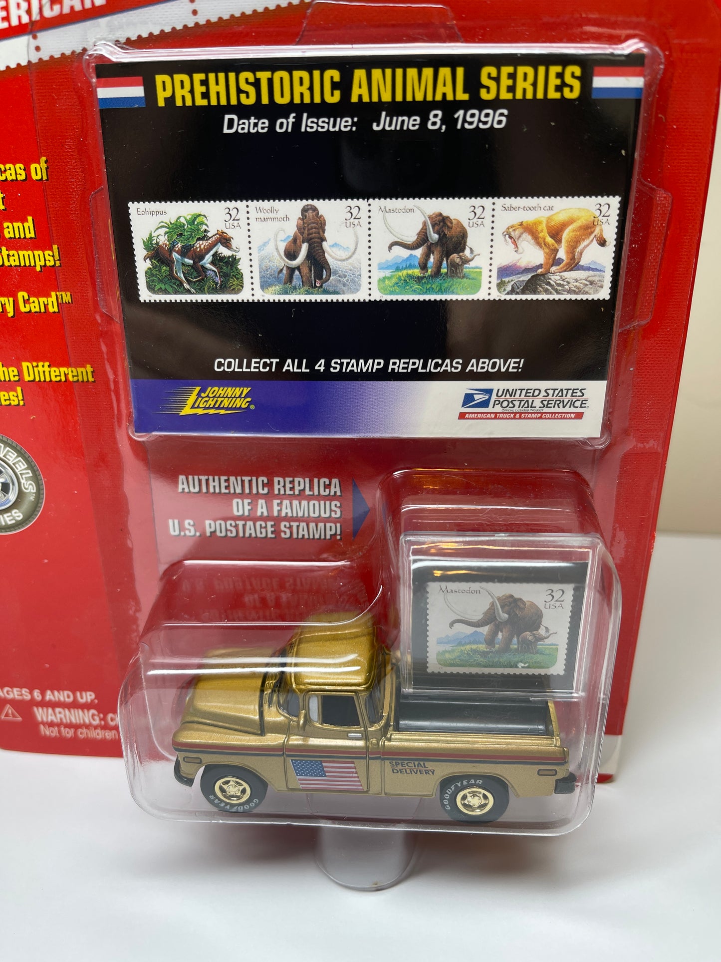 Johnny Lightning USPS 1955 Chevy Cameo