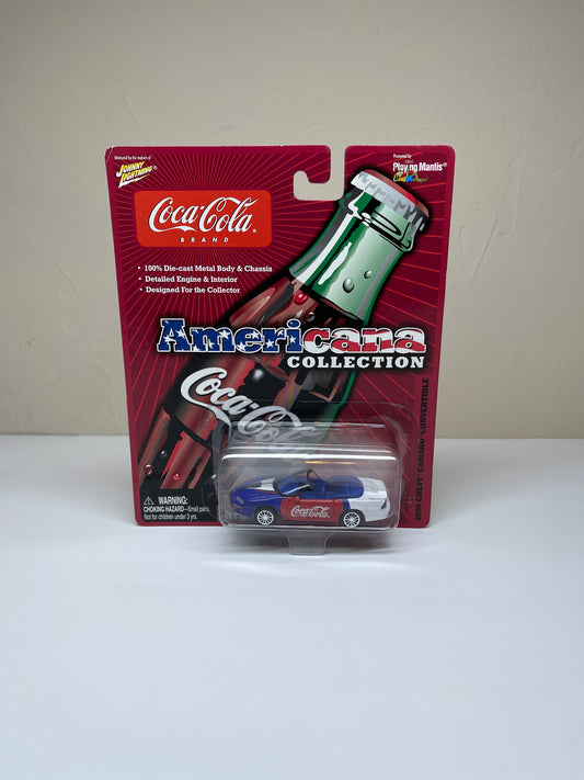 Johnny Lightning Coca-Cola 2000 Chevy Camaro Convertible