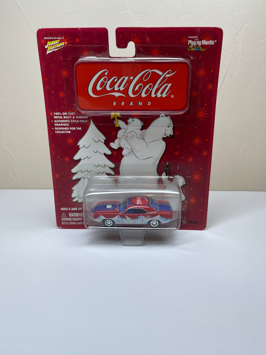 Johnny Lightning Coca-Cola 1970 Plymouth Cuda