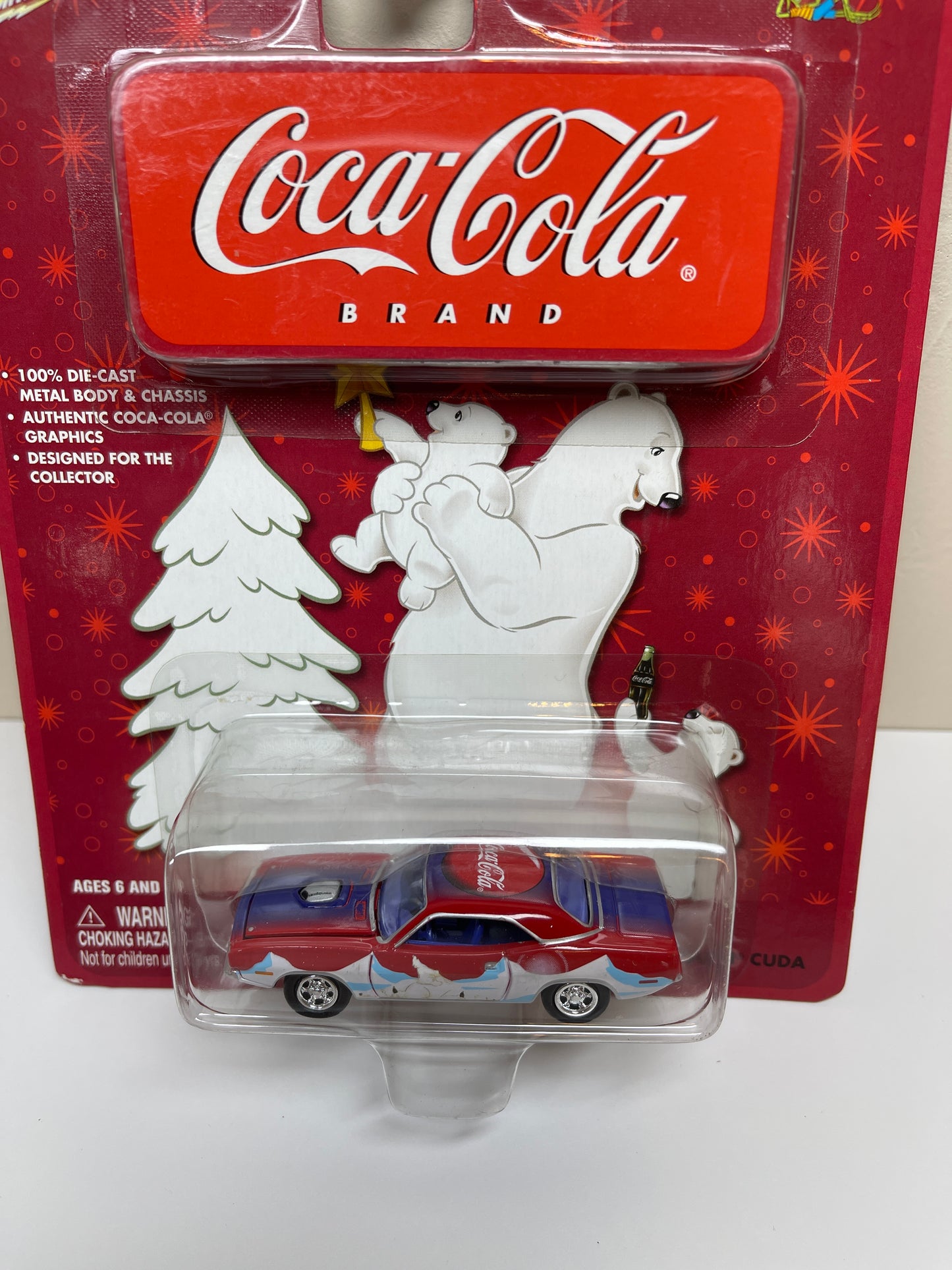 Johnny Lightning Coca-Cola 1970 Plymouth Cuda