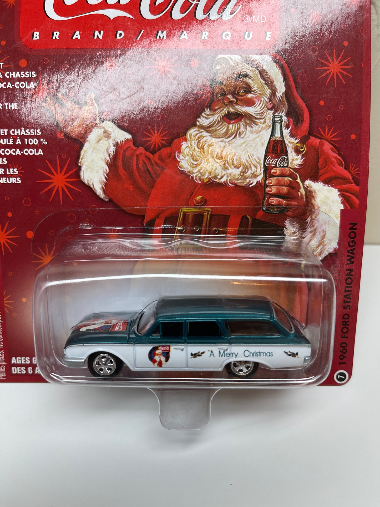 Johnny Lightning Coca-Cola 1960 Ford Station Wagon