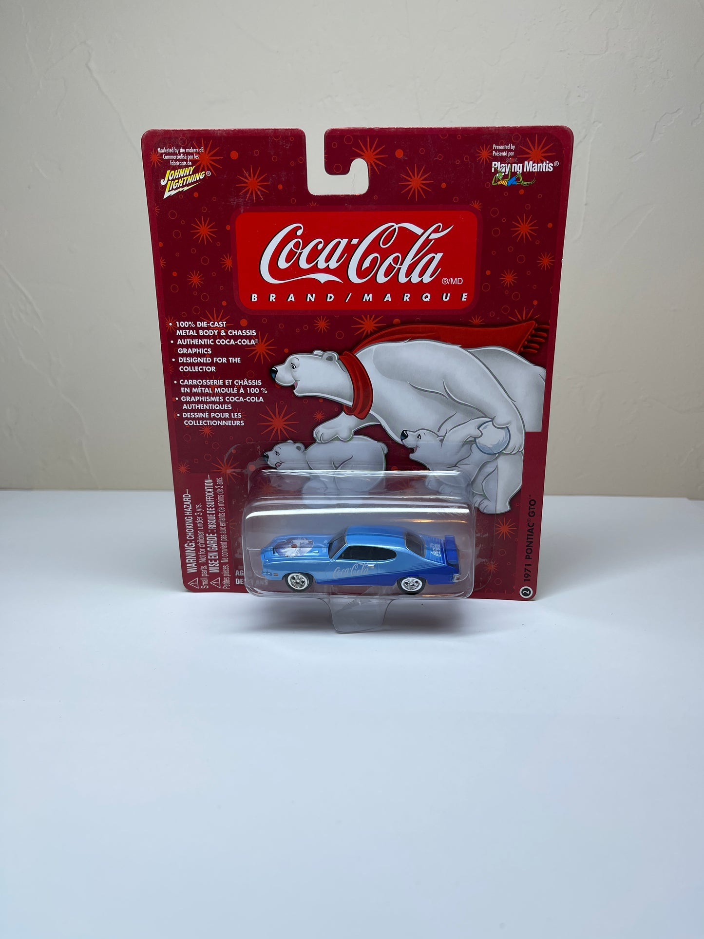 Johnny Lightning Coca-Cola 1971 Pontiac GTO
