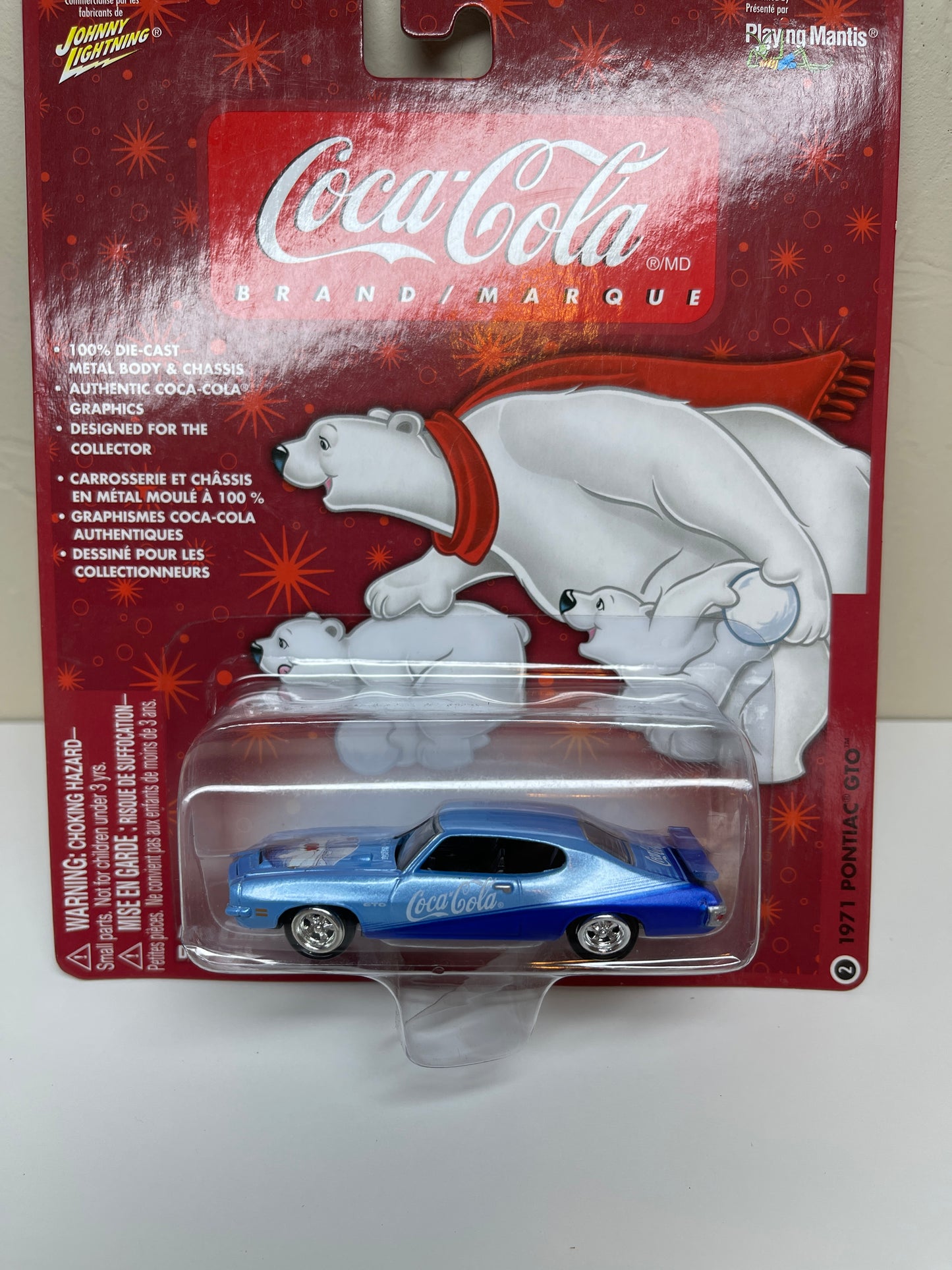 Johnny Lightning Coca-Cola 1971 Pontiac GTO