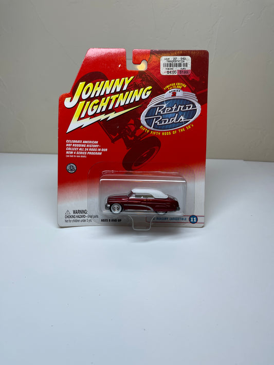 Johnny Lightning Retro Rods 1951 Mercury Convertible