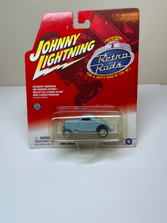 Johnny Lightning Retro Rods 34 Ford Coupe