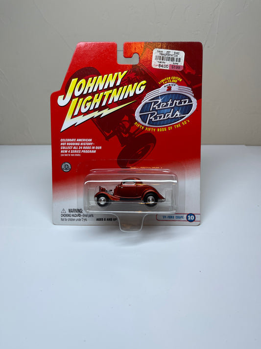 Johnny Lightning Retro Rods 34 Ford Coupe