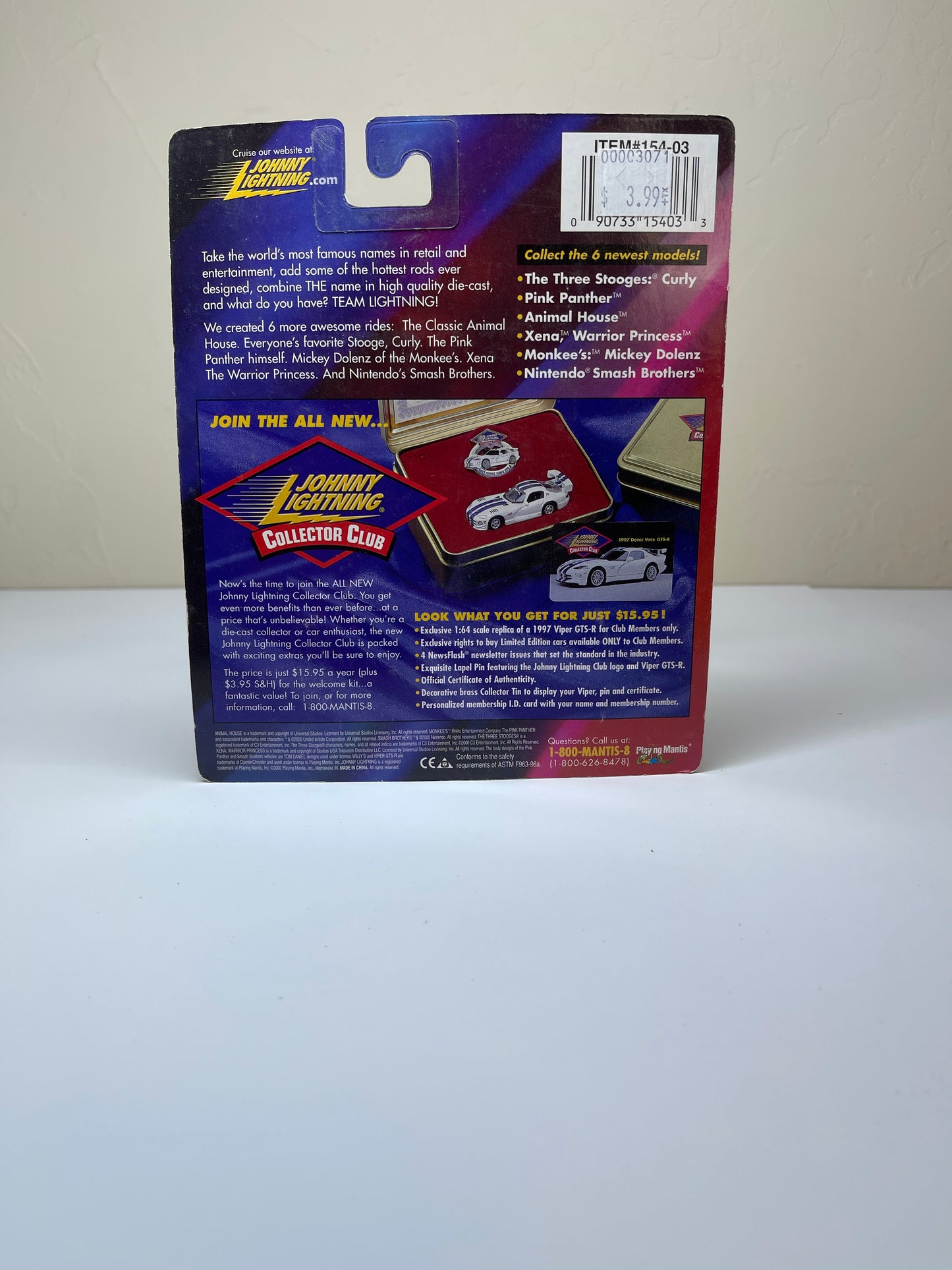Johnny Lightning Team Lightning Nintendo Smash Brothers