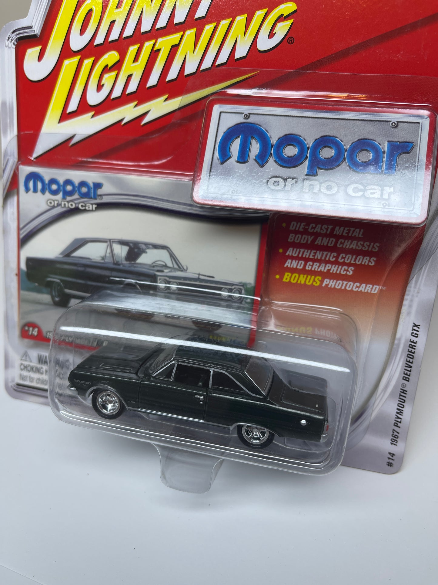 Johnny Lightning Mopar 1967 Plymouth Belvedere GTX
